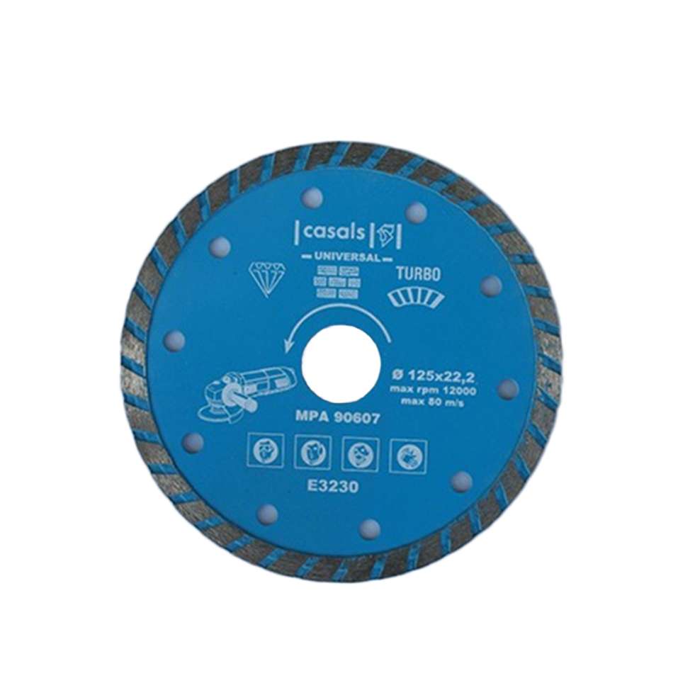 COSMOS 125mm turbo split diamond disc for wall - Casals - E230