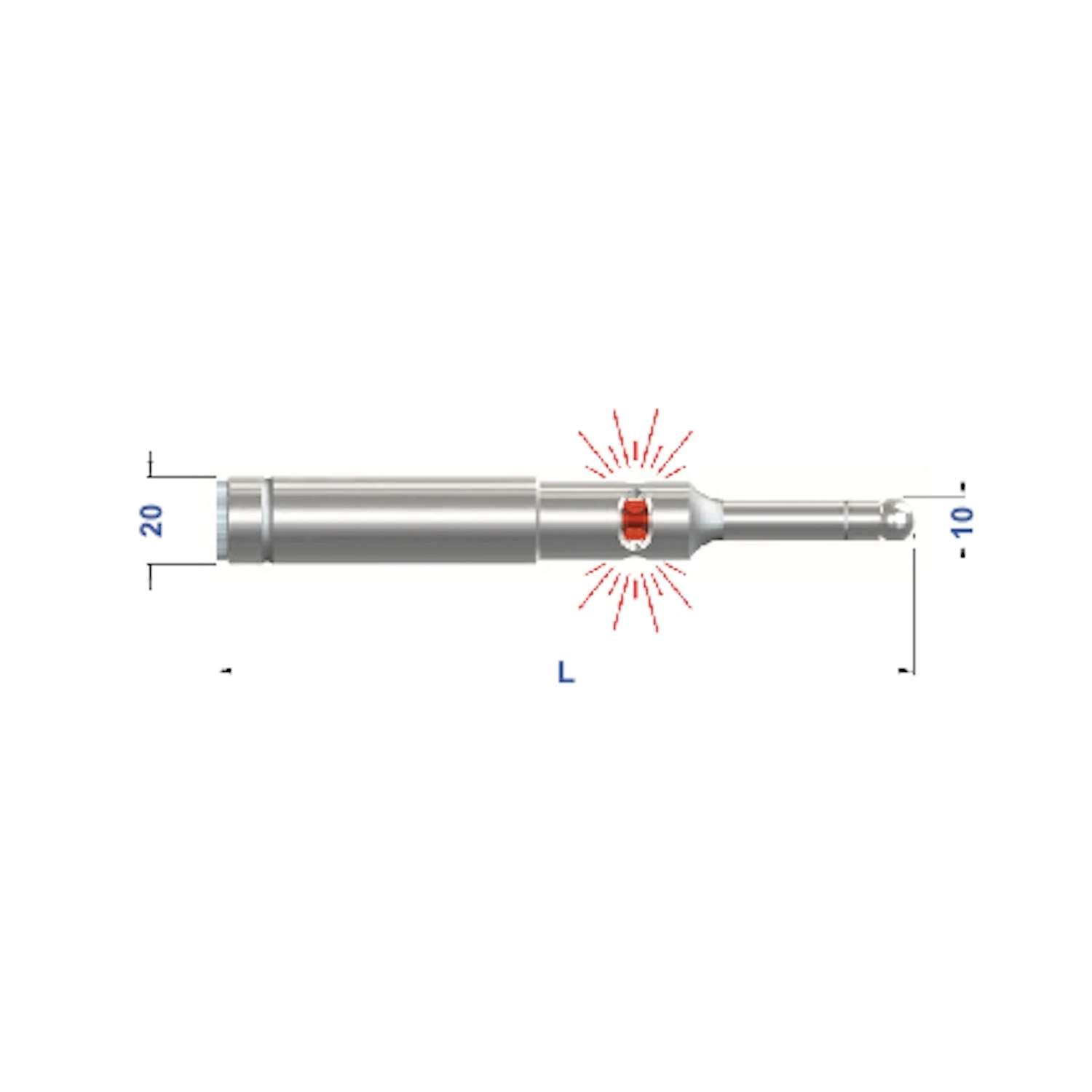 Bright electronic edge finders - CSL 120 - Gait