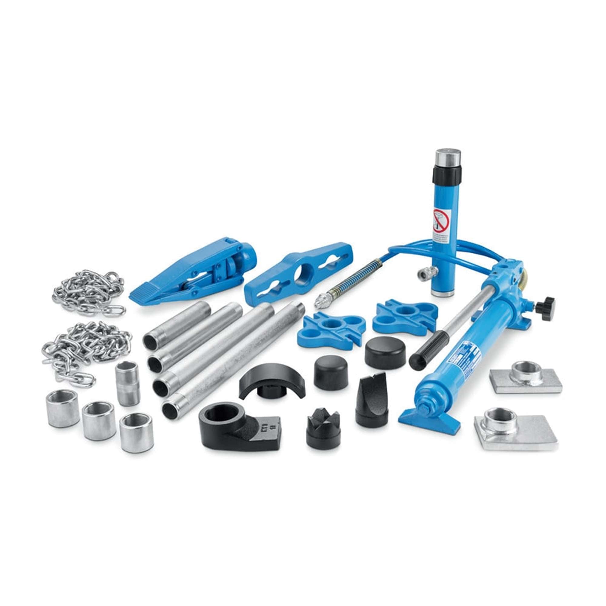 Titanik 12 ton hydraulic jack with threaded extensions - OMCN 101