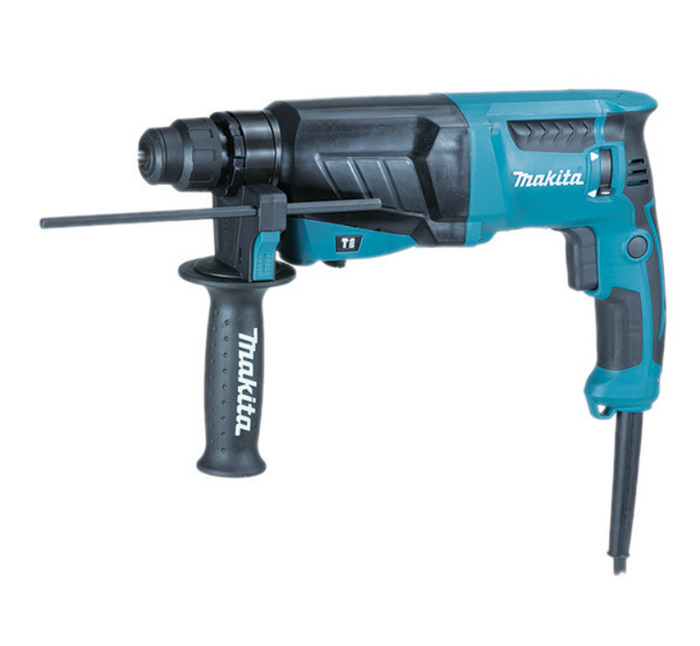 800W hammer drill SDS-Plus attachment 26mm 2.4 J - Makita HR2630TX12