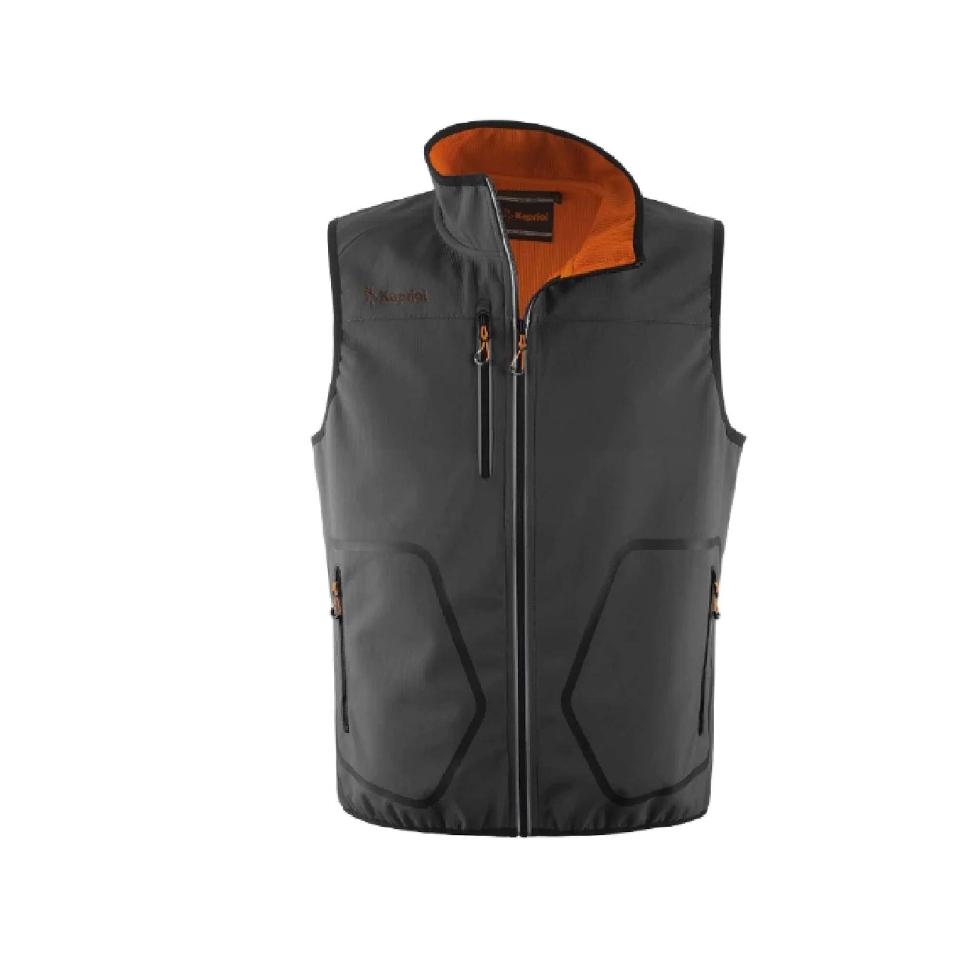 Tech vest gray/orange SIZE.M/L/XL/XXL - 36835 Kapriol