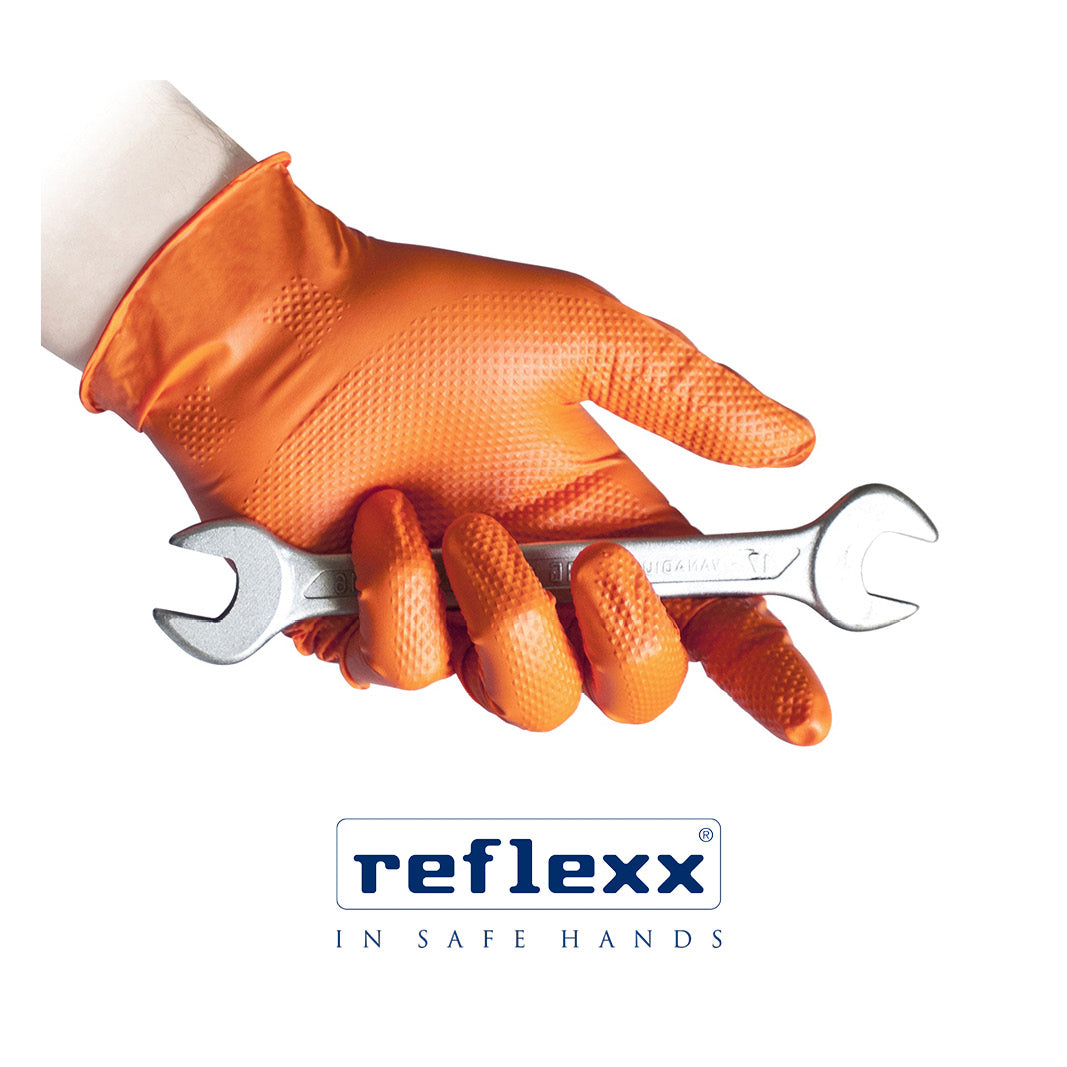 Gloves dexgrip 2094140 blue rubber size (10/8/9)