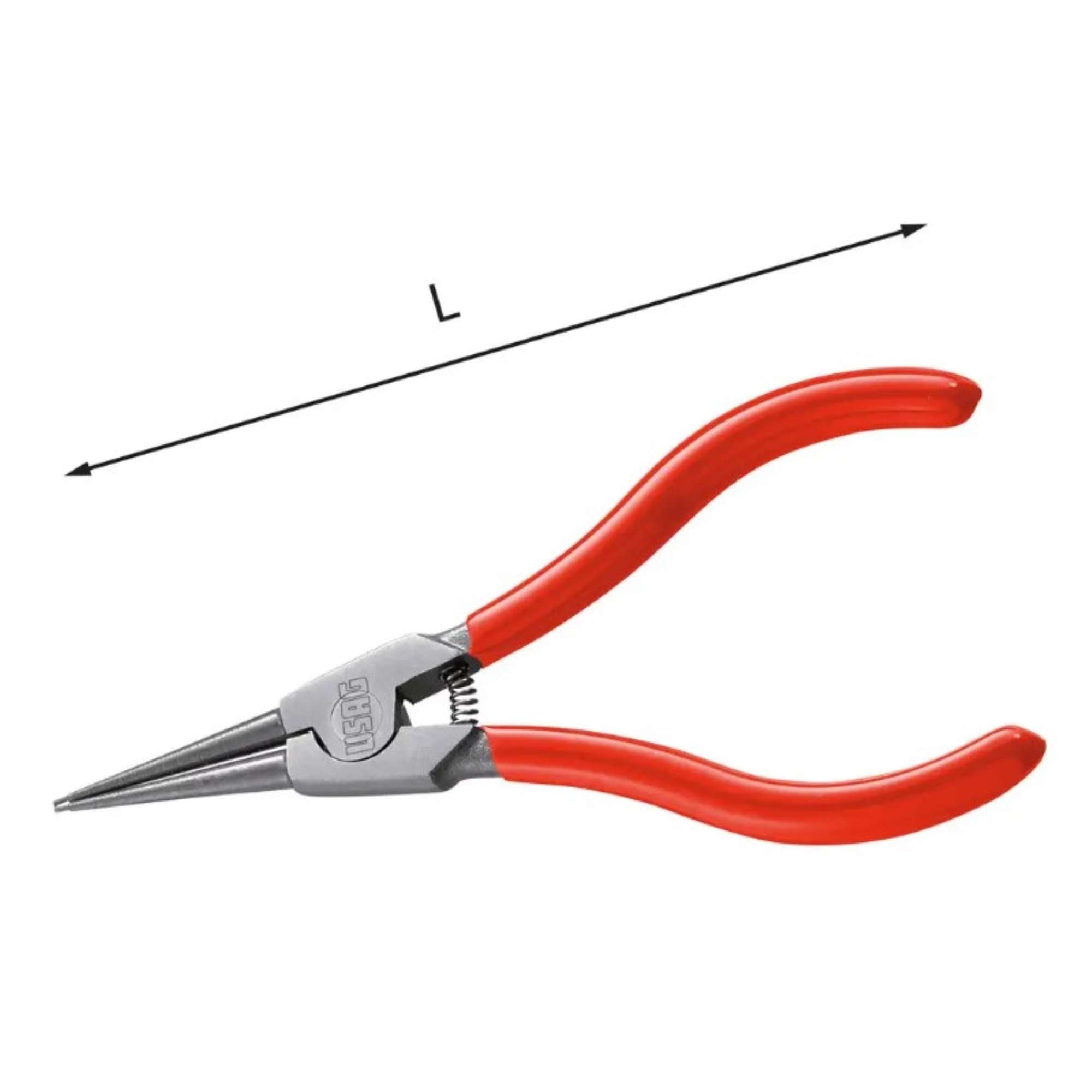 Straight-nose pliers for outer snap rings capacity (3/9-40/100)mm - Usag