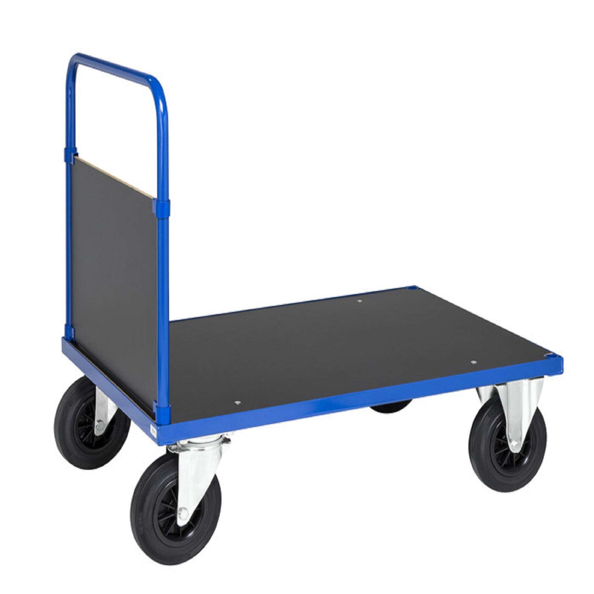 Plattformwagen mit Bremse, L x B x H (mm) 1290 x 700 x 1065 - Kongamek