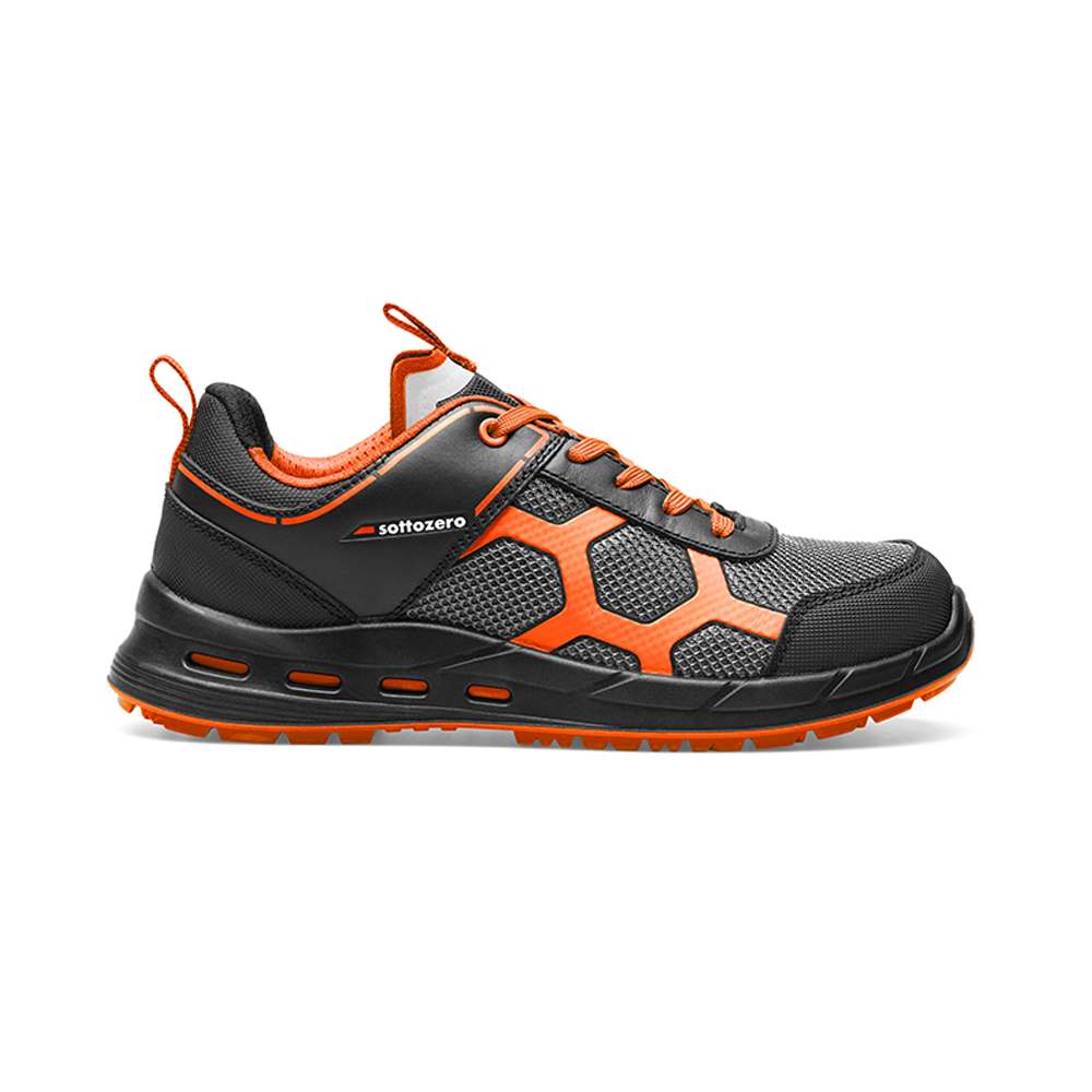 Low-cut shoe model Ufo Orange Sottozero SZ100A