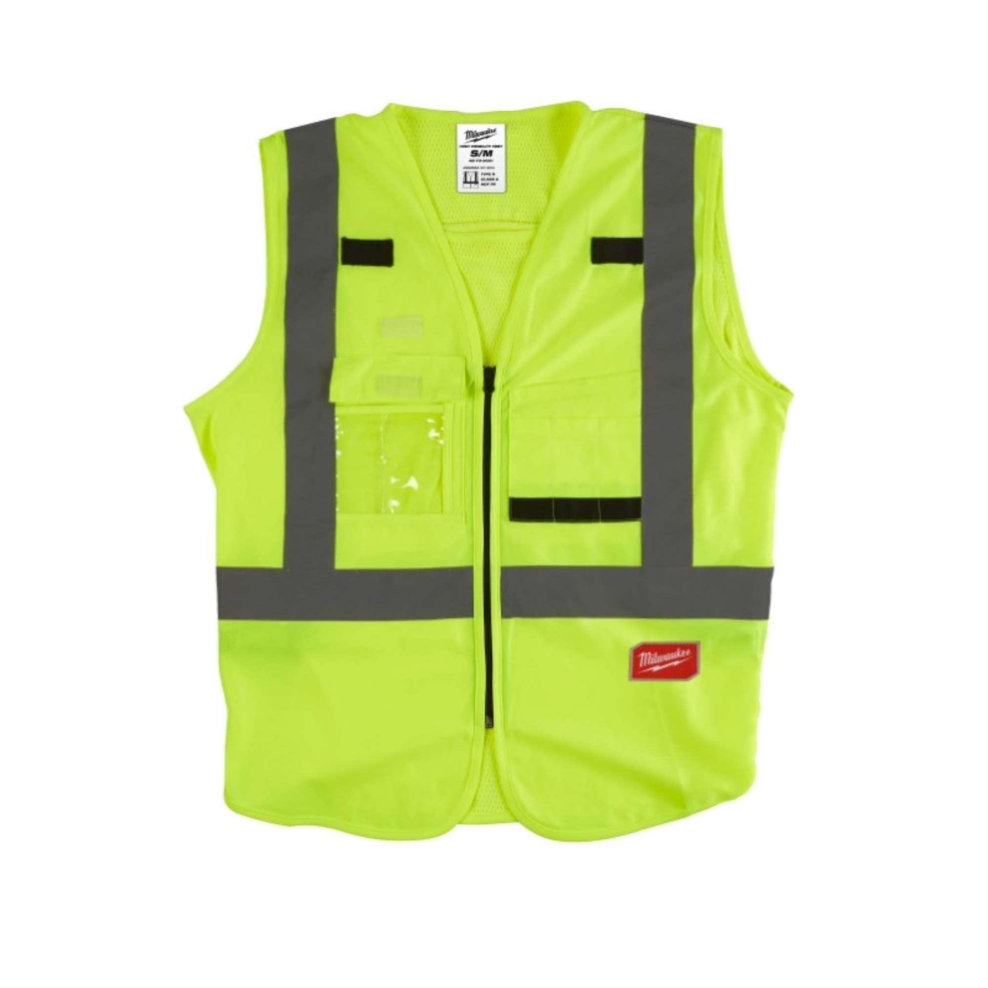 High-visibility vest yellow tg. S/M - Milwaukee 4932471889