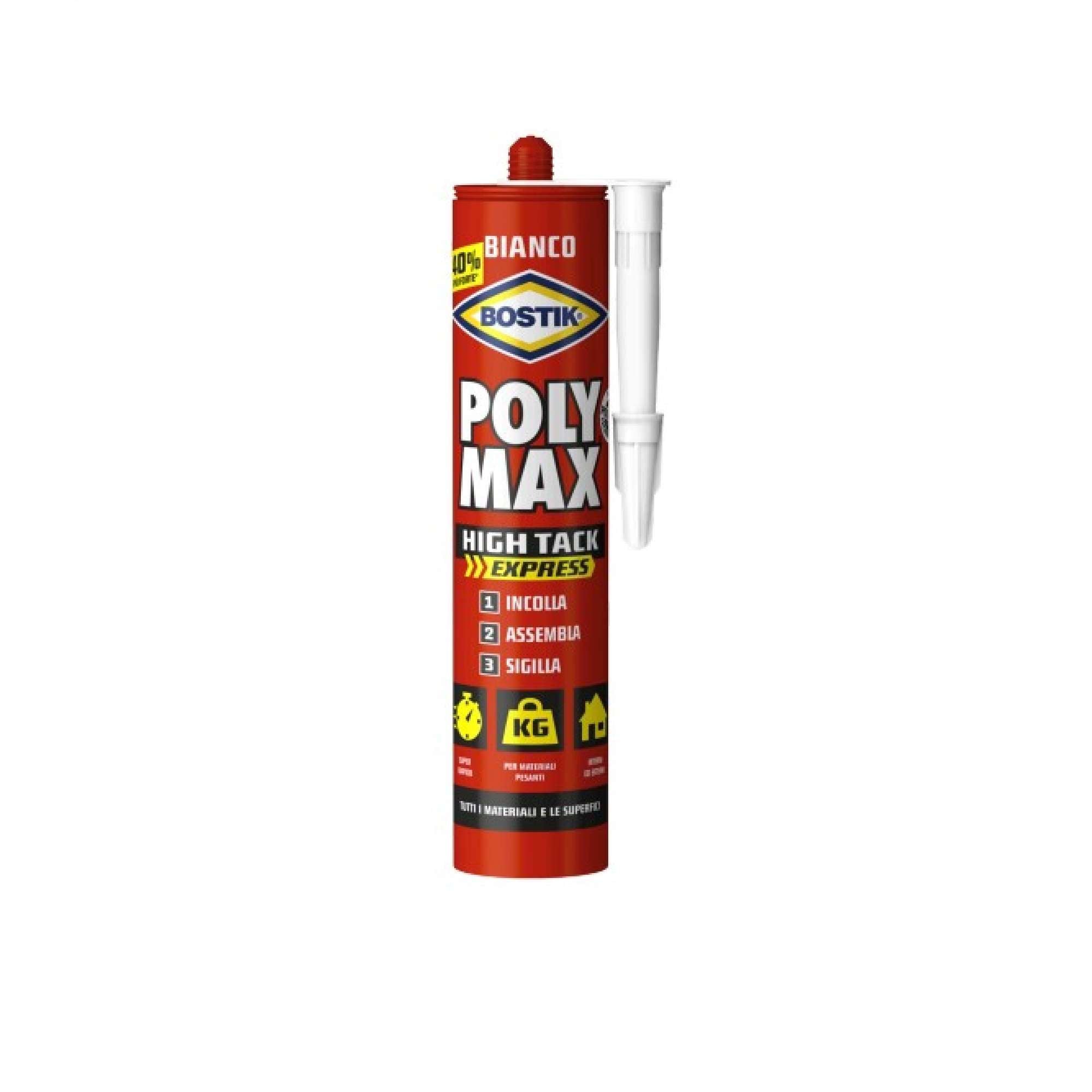 Polymax Hte Bianc Adhesive Sealant - UHU Bostik 6316017