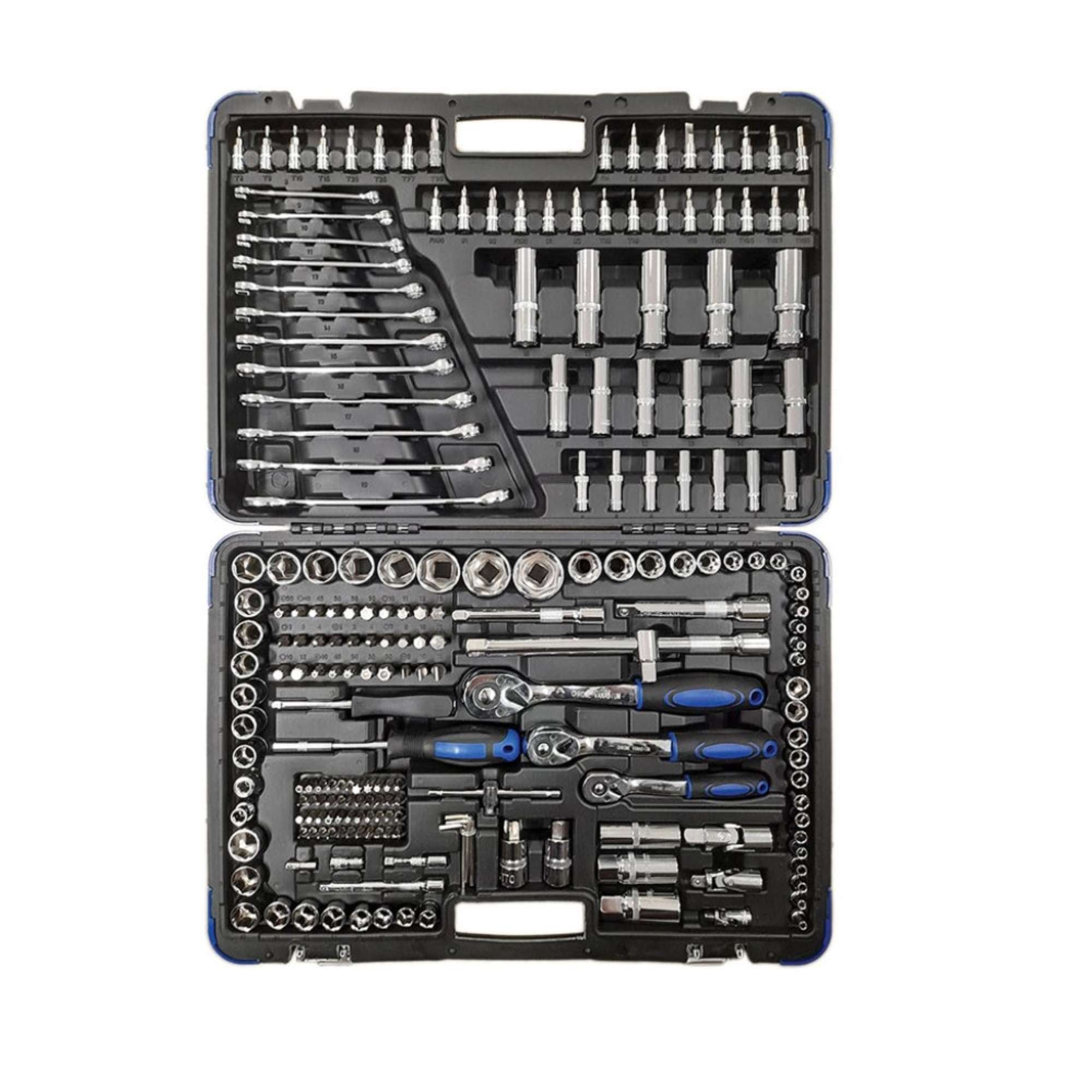 Series Hex and Torx Sockets + combination wrenches 216 pieces - Fermec FM 42840
