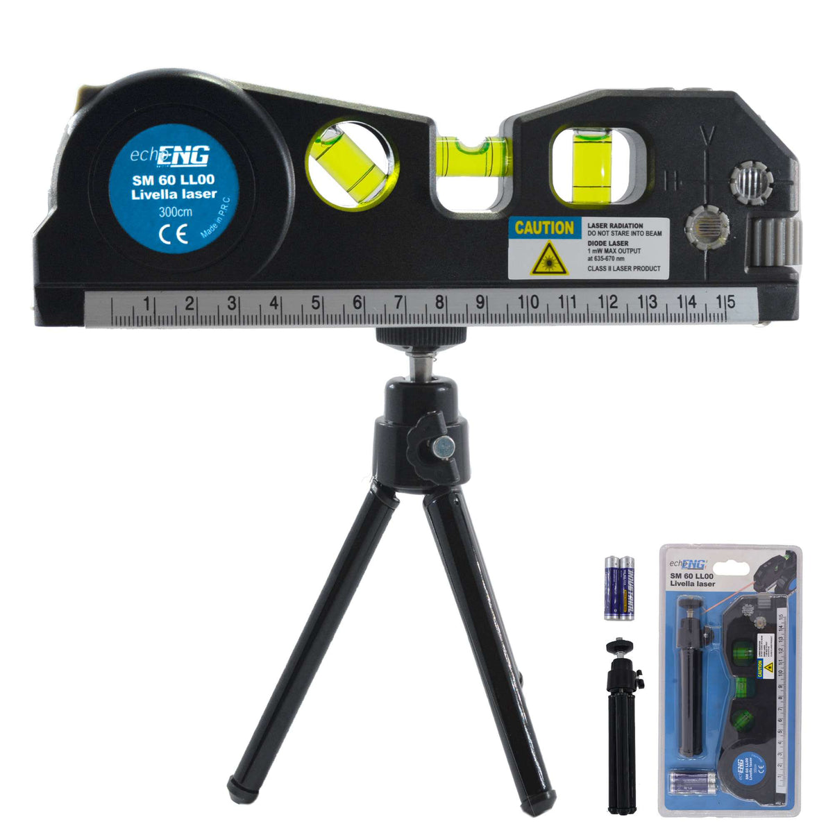 Livella digitale bolla 400 mm magnetica alluminio - echoENG - SM 60 LD40