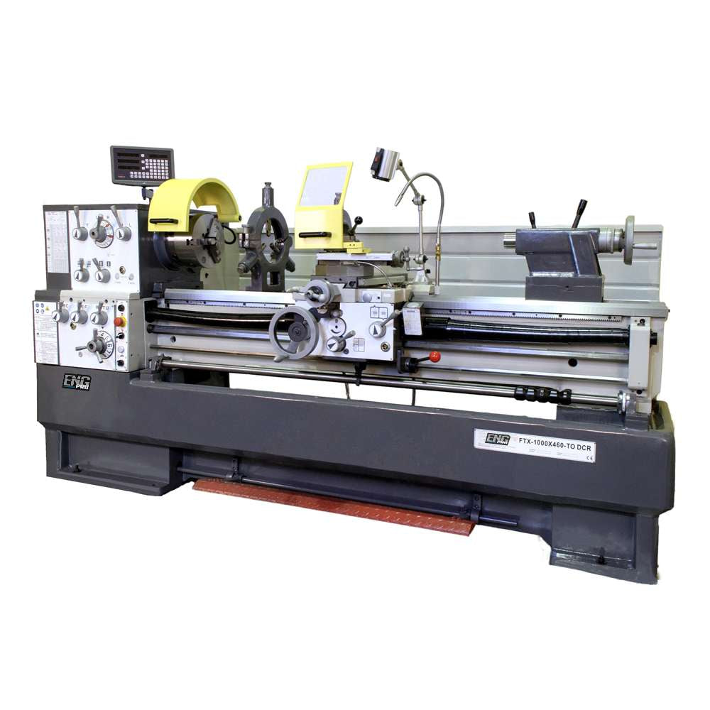 FTX-1000X460-TO DCR 400/F3 Industrielle Drehmaschine mit DRO und TCRE - 7,5 PS