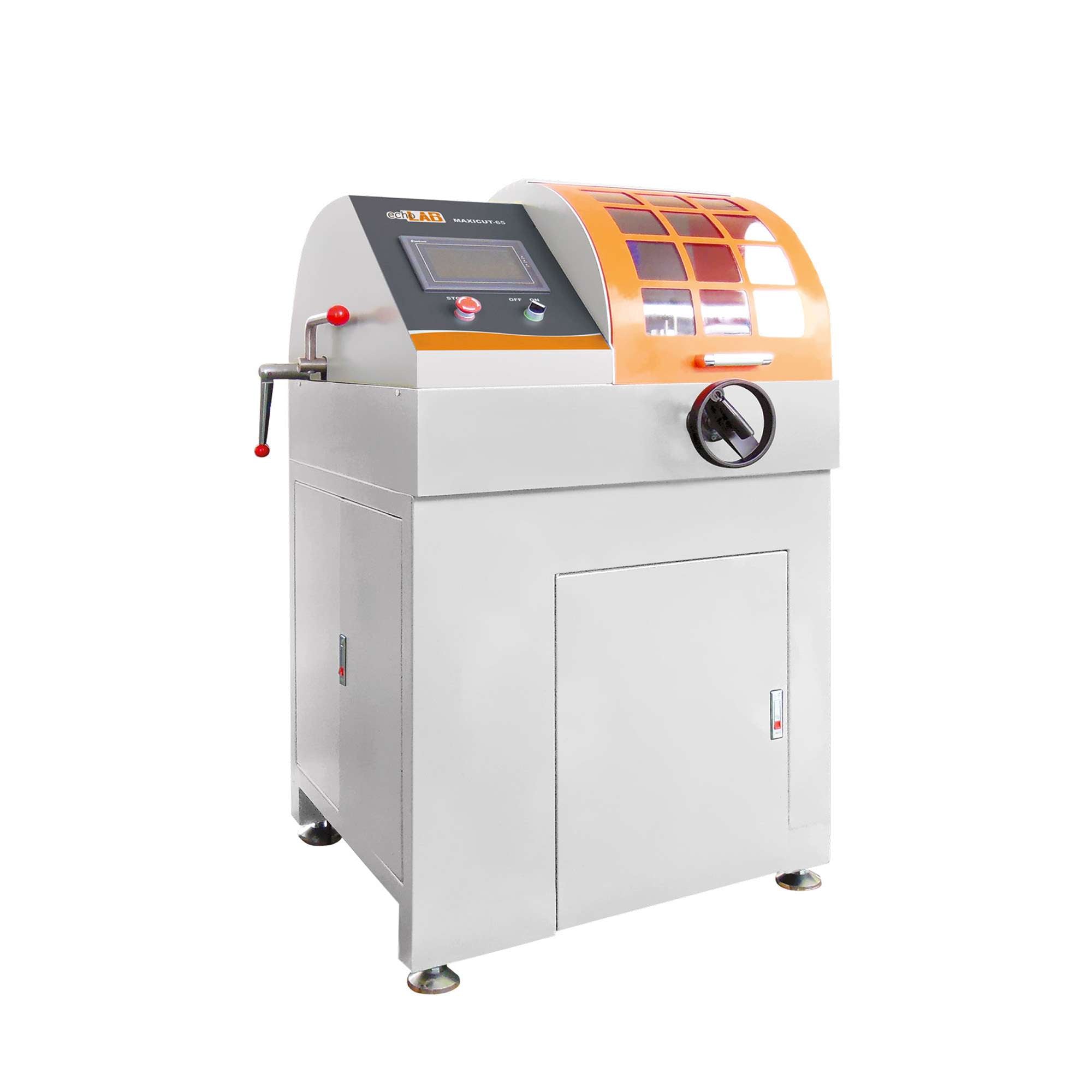 Automatic manual floor-type metallographiccutting machine  65mm - MAXICUT-65 - echoLAB