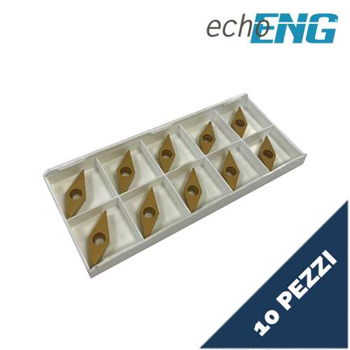 Hartmetall-Wendeschneidplatten für den Drehmechanismus, 10 Stück, INDUSTRIAL VBMT160404