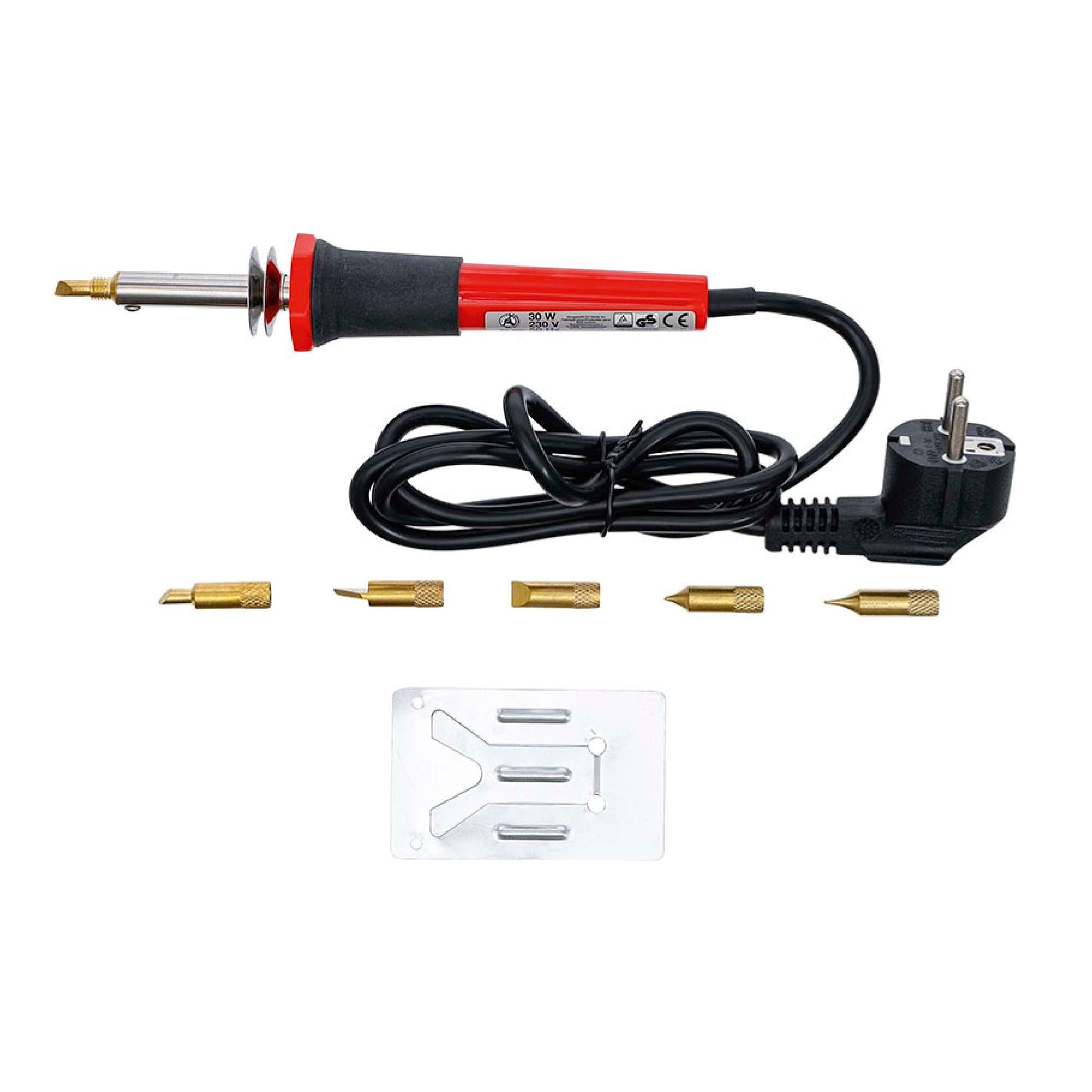 Electric soldering iron pyrograph set - Fermec BGS9941