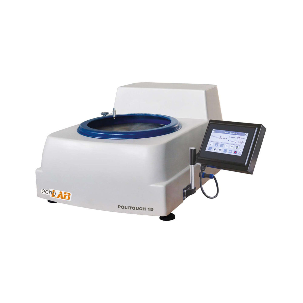 Manuelle, digitale Schleif-/Poliermaschine mit Schleifpapier 1 Stk. 250–300 mm – echoLAB