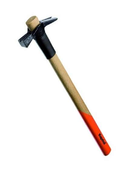 Bricklayer carpenter's hammer with wooden handle - Kapriol