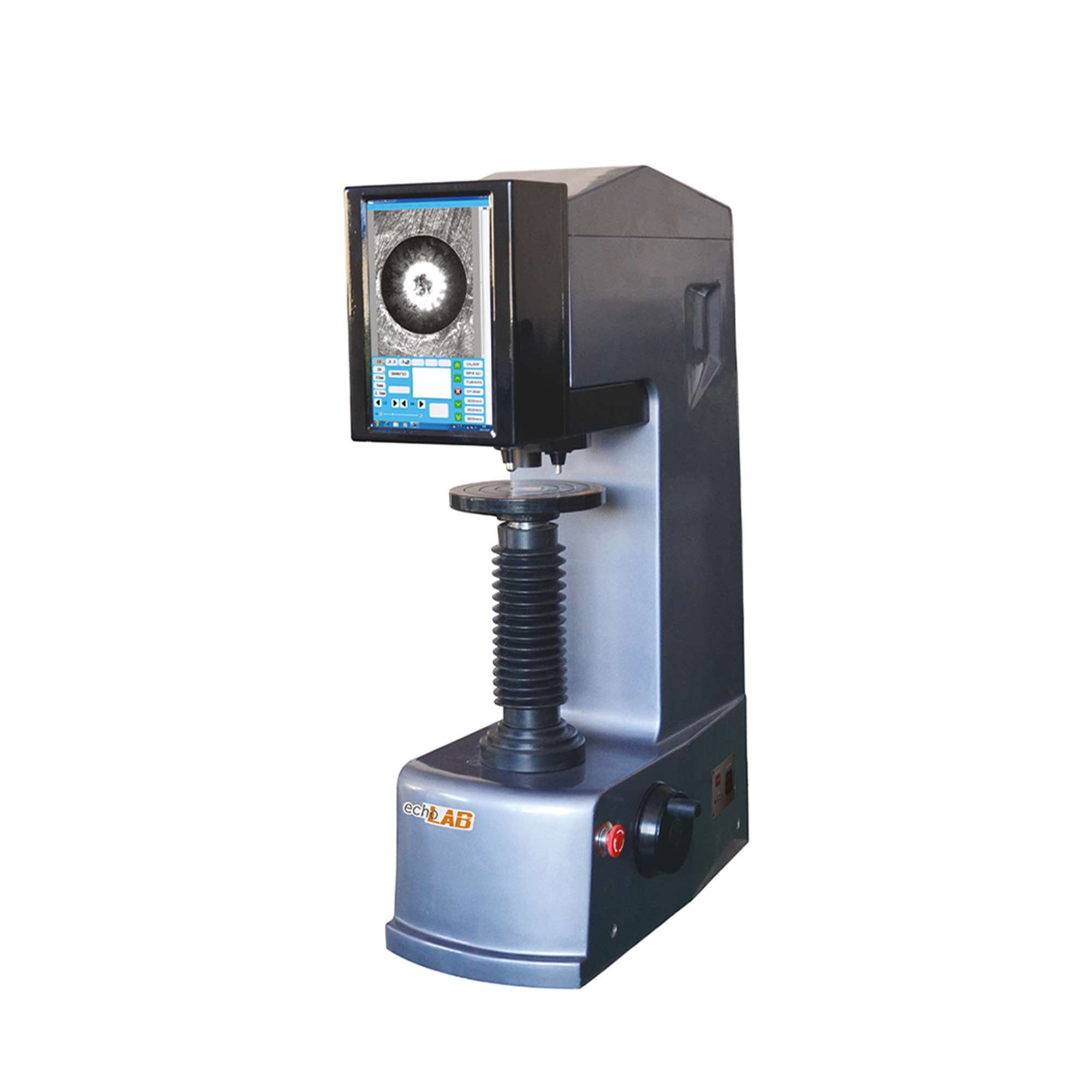 Fully automatic three indenters digital 13 Brinell hardness scale test Z mtorized and integrated camera - HTB 3000A - echoLAB