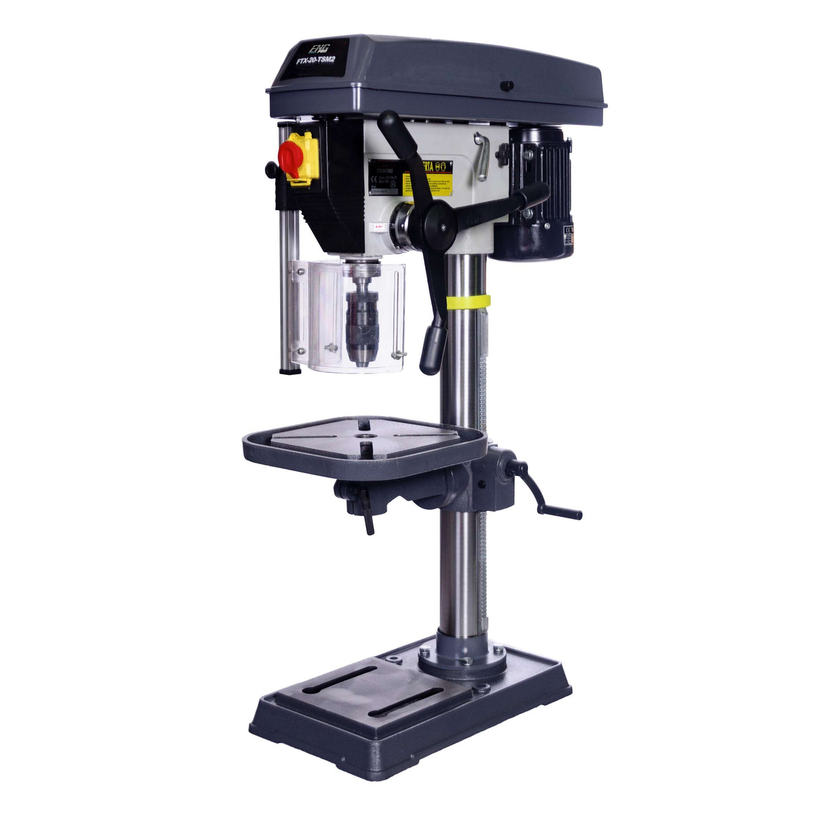 230V Belt Drive Drill Press with Auto Chuck FTX-20-TSM2