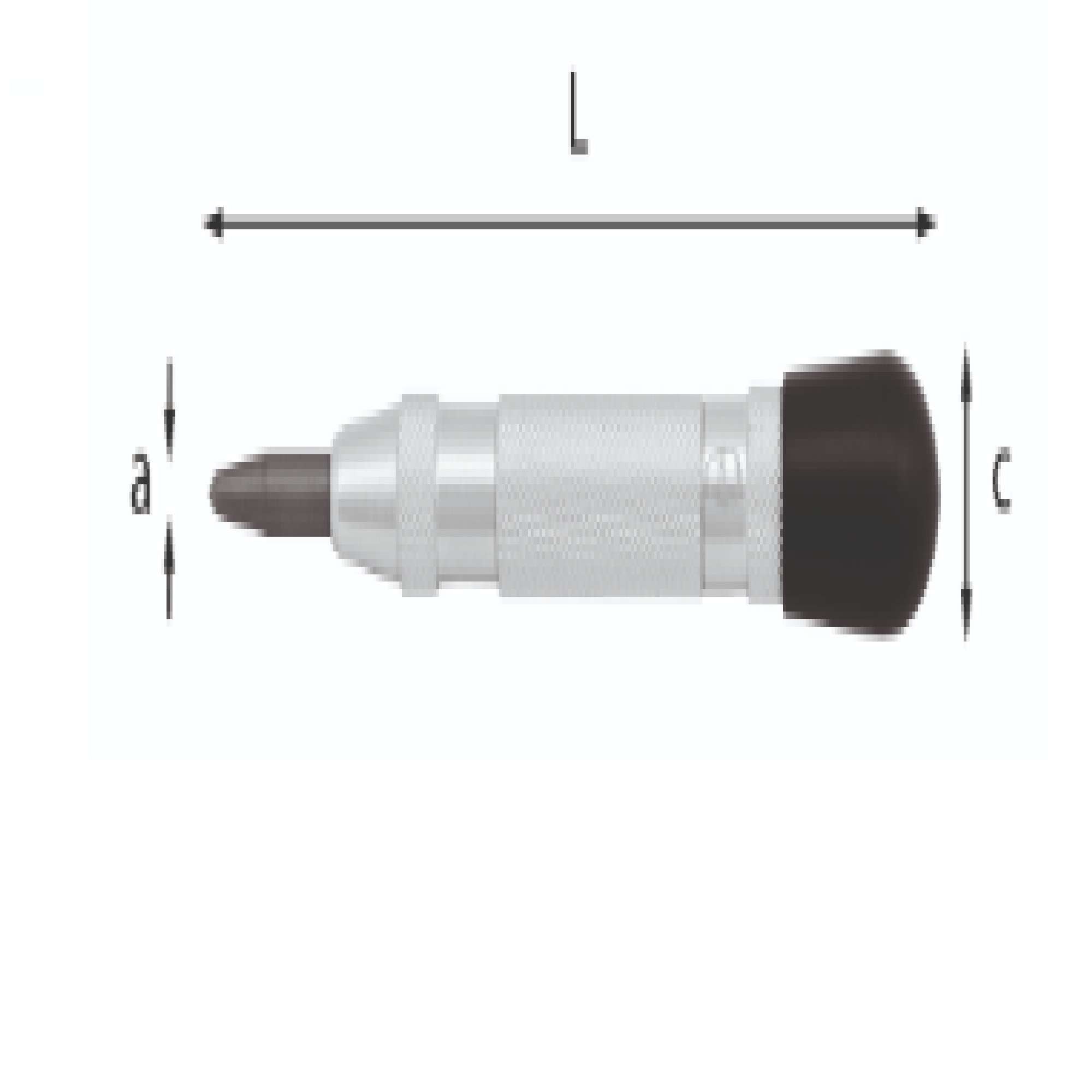 Automatic burin, model with spring-loaded trigger system L155 mm - Usag 368 B