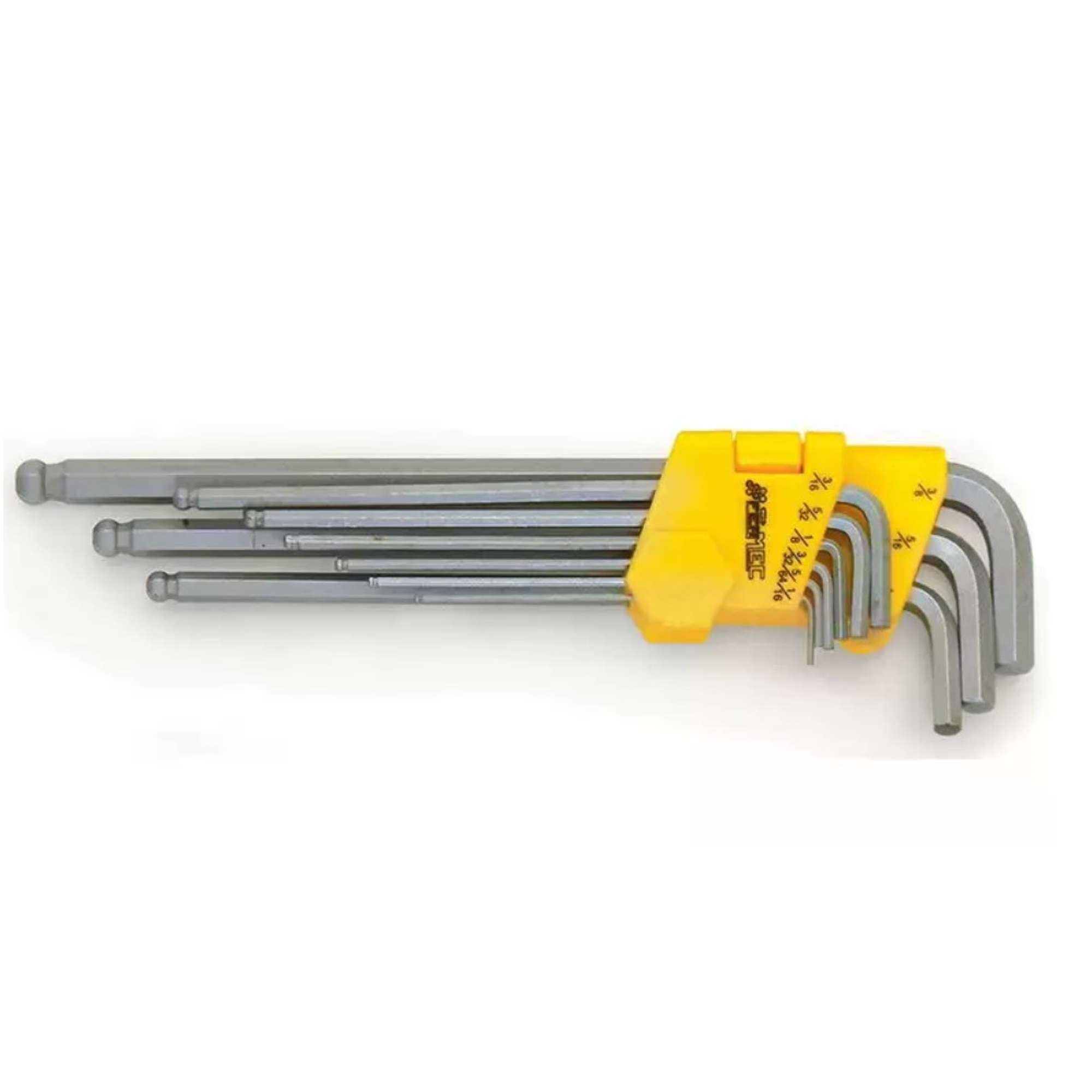 Set of 9 Inch Allen Keys - Fermec 302-18-CLIP