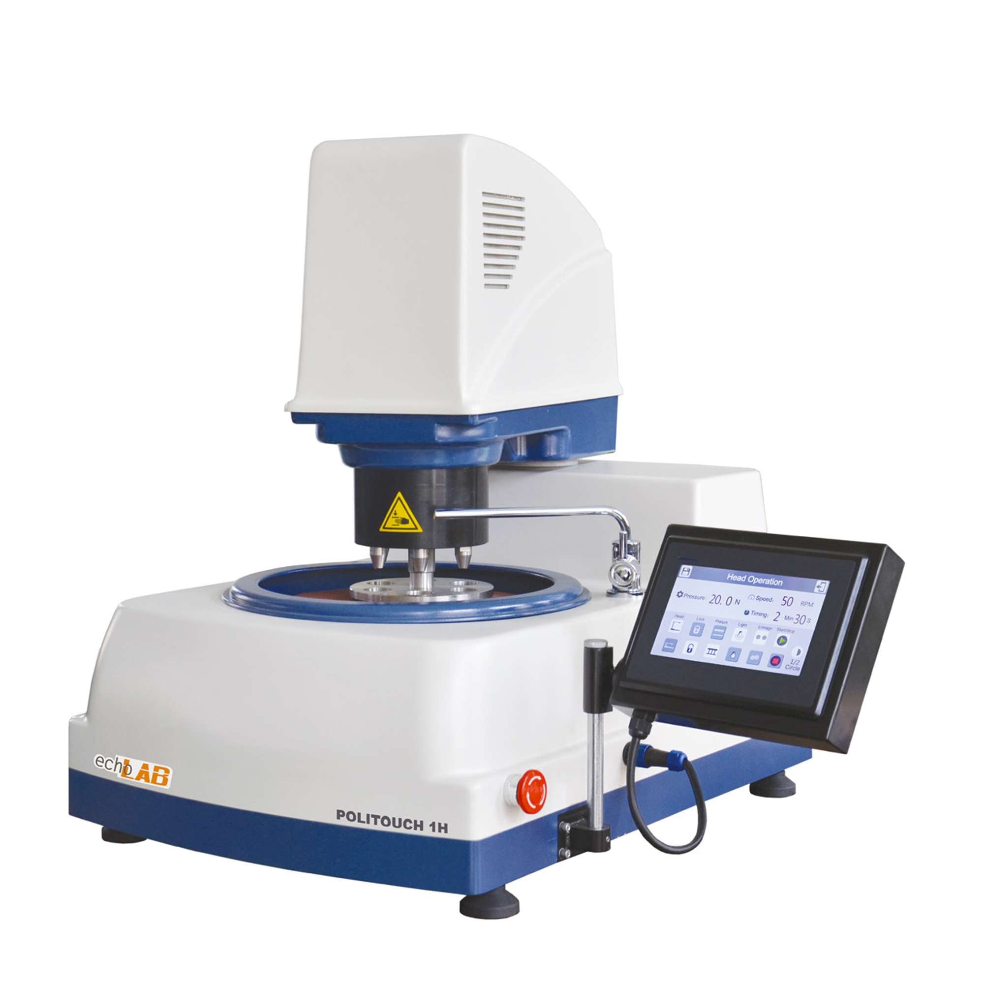 Automatic, digital grinding/polishing machine, single platen  250mm/300mm - echoLAB