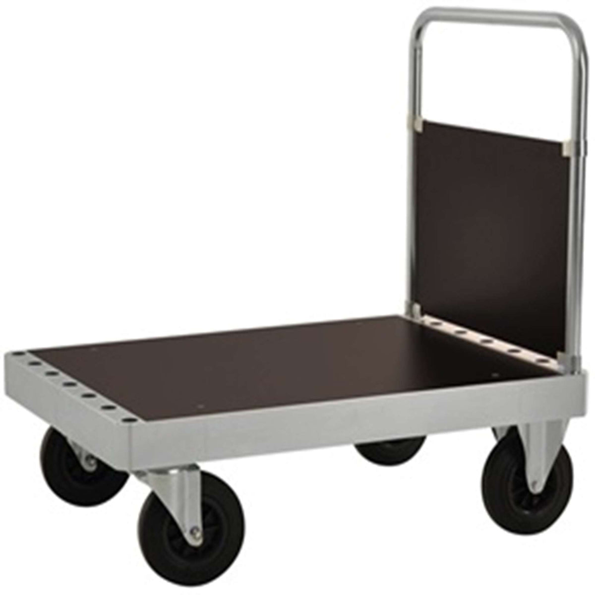 Plattformwagen mit einer Stirnwand, Tragfähigkeit 800 kg, L x B x H (mm) 900 x 600 x 960