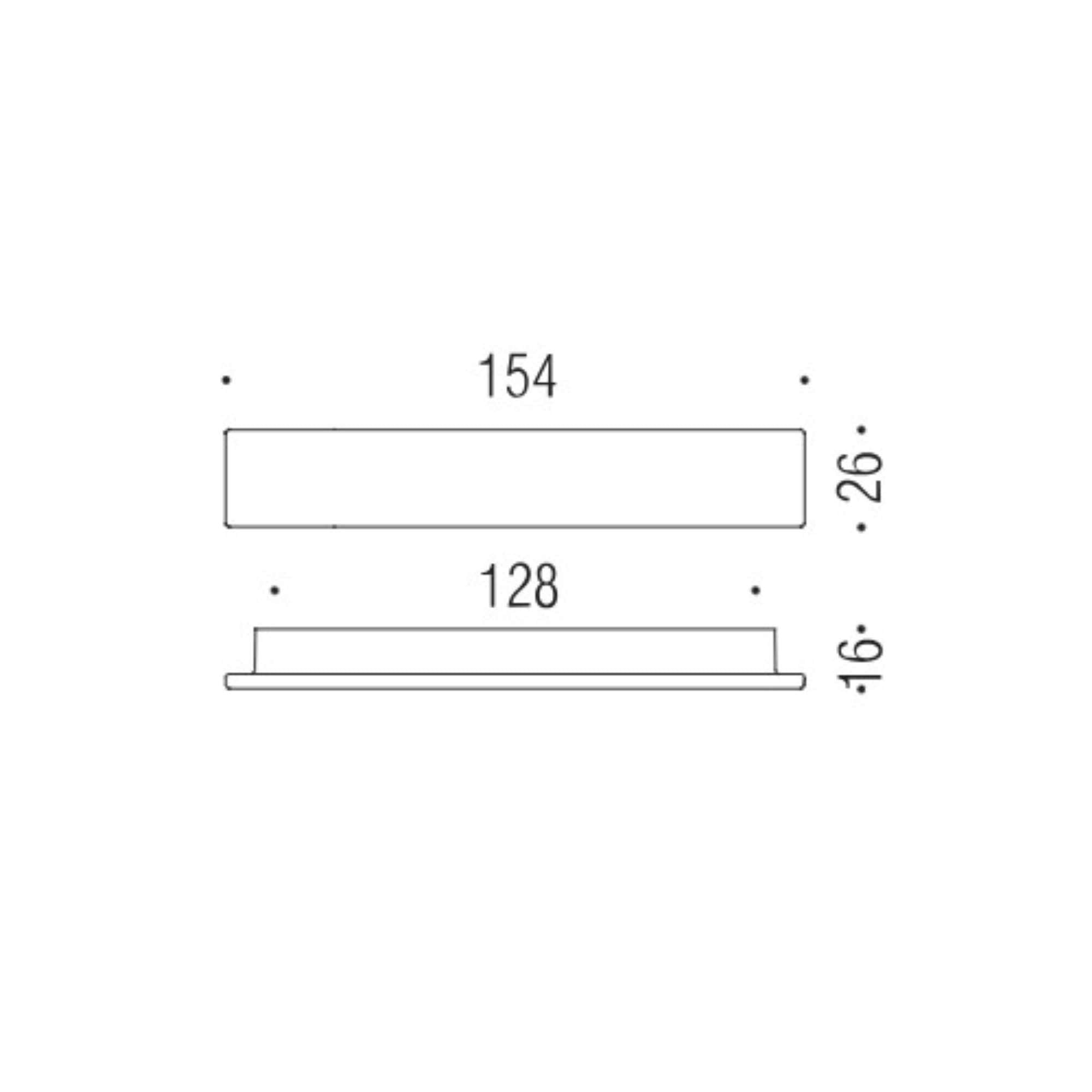Handle f108/e int.128 cm cromosat - f108/e-cm