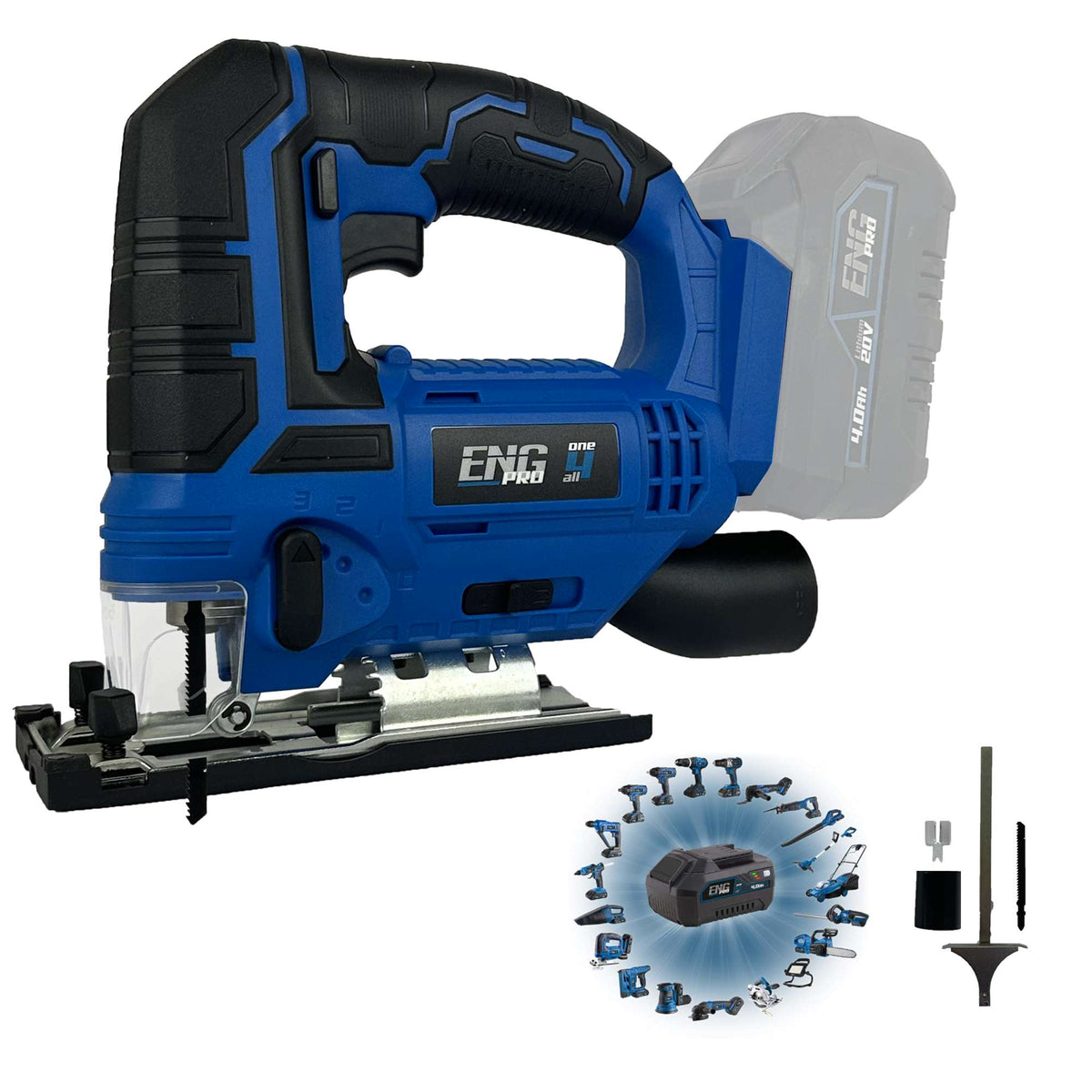 Akku-Stichsäge - Professional Line ONE4ALL 20V - ENGPRO 1B20-SGAL