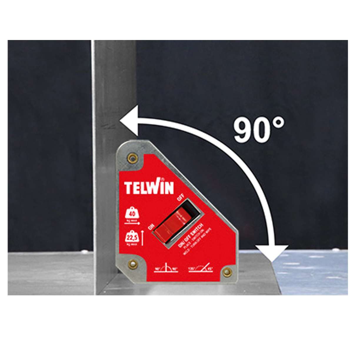 Magnetic holder 40 kg with ON/OFF function BL - Telwin - 804255