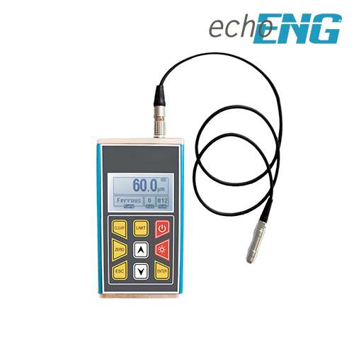 Misuratore di rivestimenti ultrasuoni digitale misuratore spessori sonda LCD 0 - 1250 mm