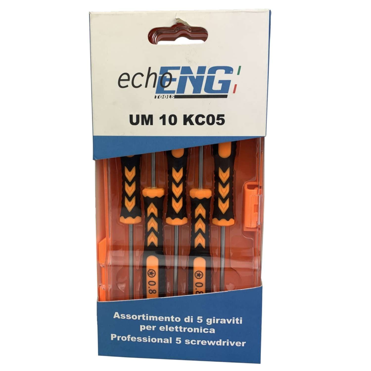 Set of 5 electronics screwdrivers professional UM 10 KC05 echoENG