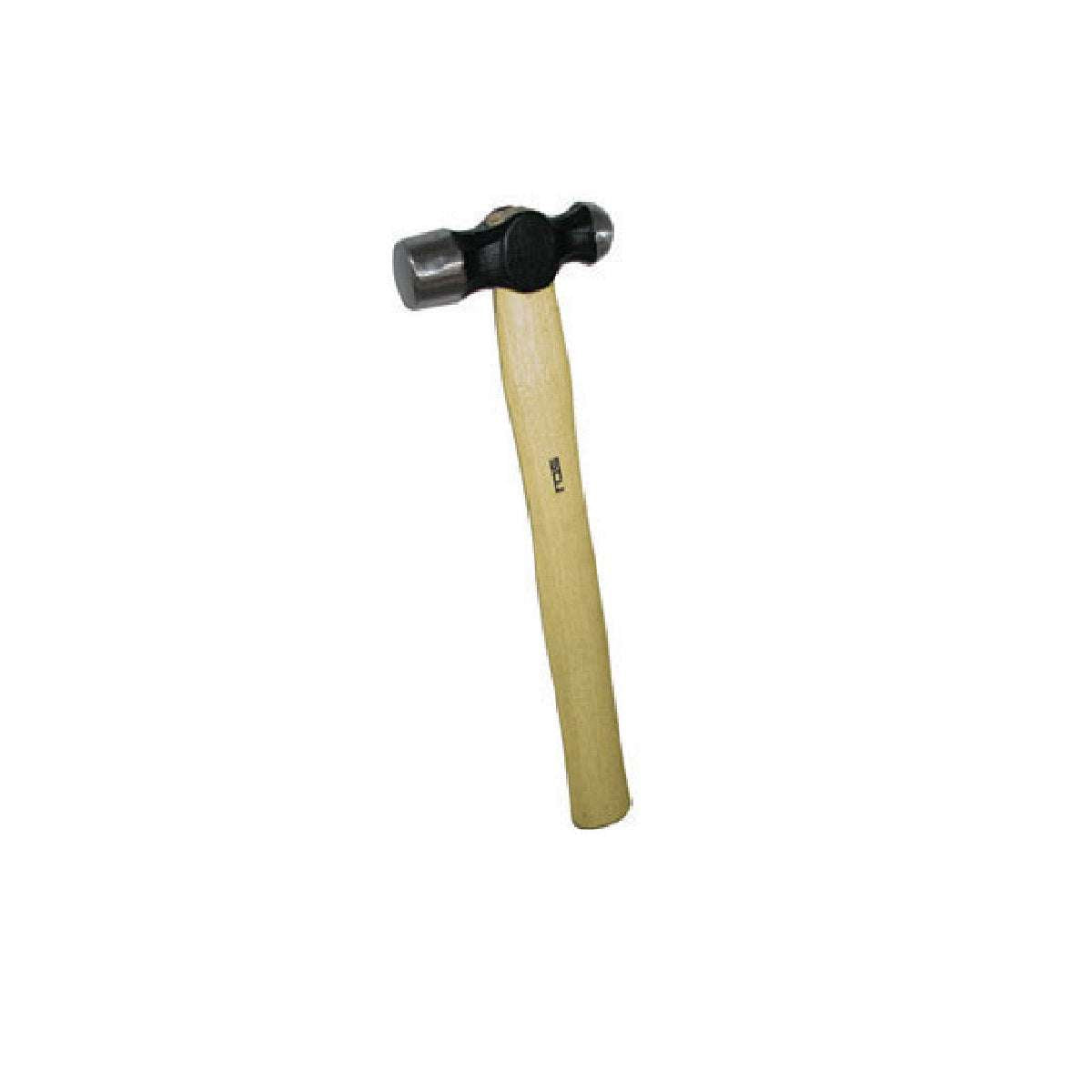 Hardened and forged steel ball-peen hammer with hardwood handle - Sicutool