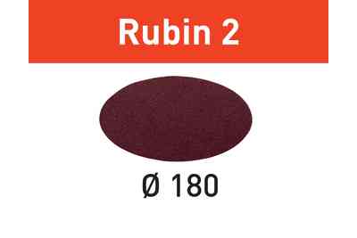 Abrasive Disc Rubin 2 STF D180/0 P80 RU2/50 499127