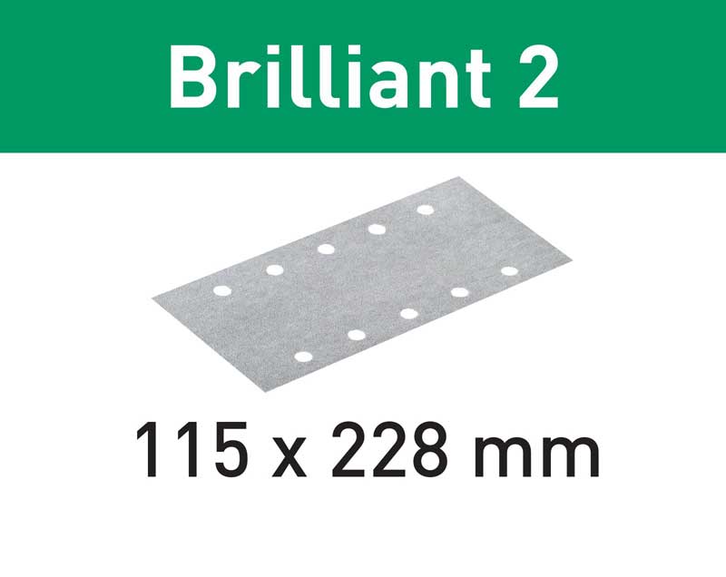 Stf Abrasive Sheet 115x228 P150 Br2/100 Brillian 492827
