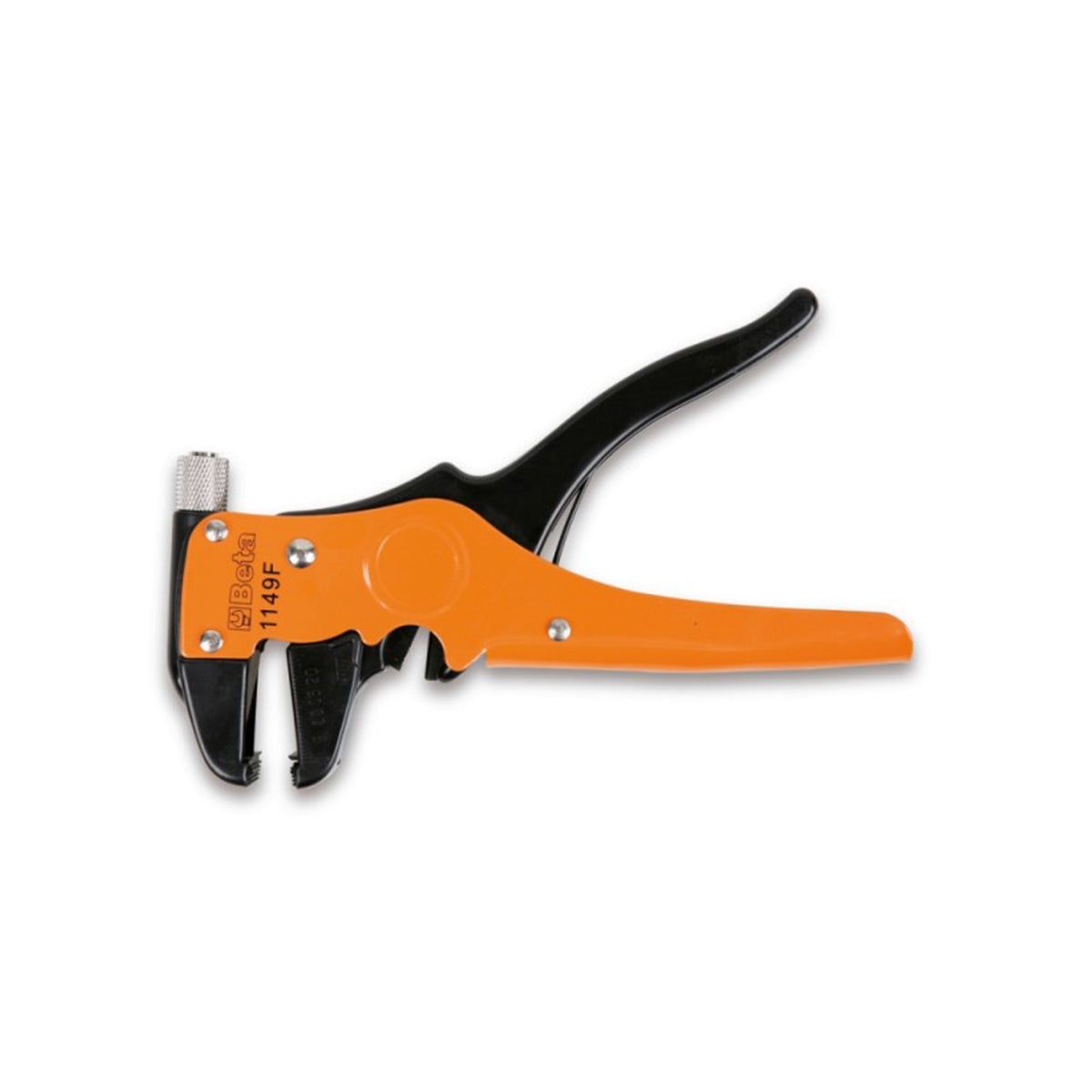 Front wire stripping pliers with cutting blade, self-adjusting - Beta 1149F