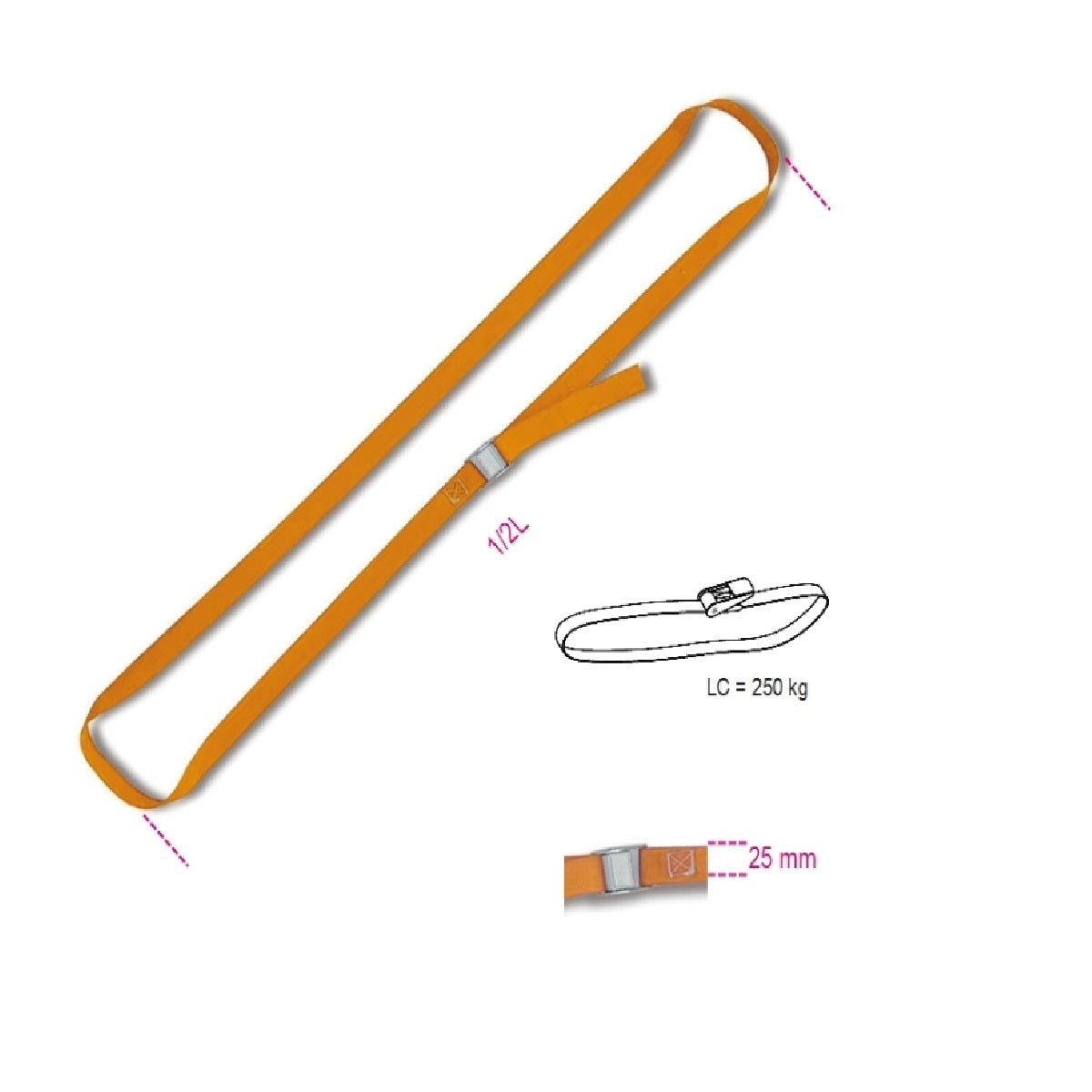 BioThane Clamping Lines With Center Bar Buckle – Driving Lines For Equestrian & Dog Use