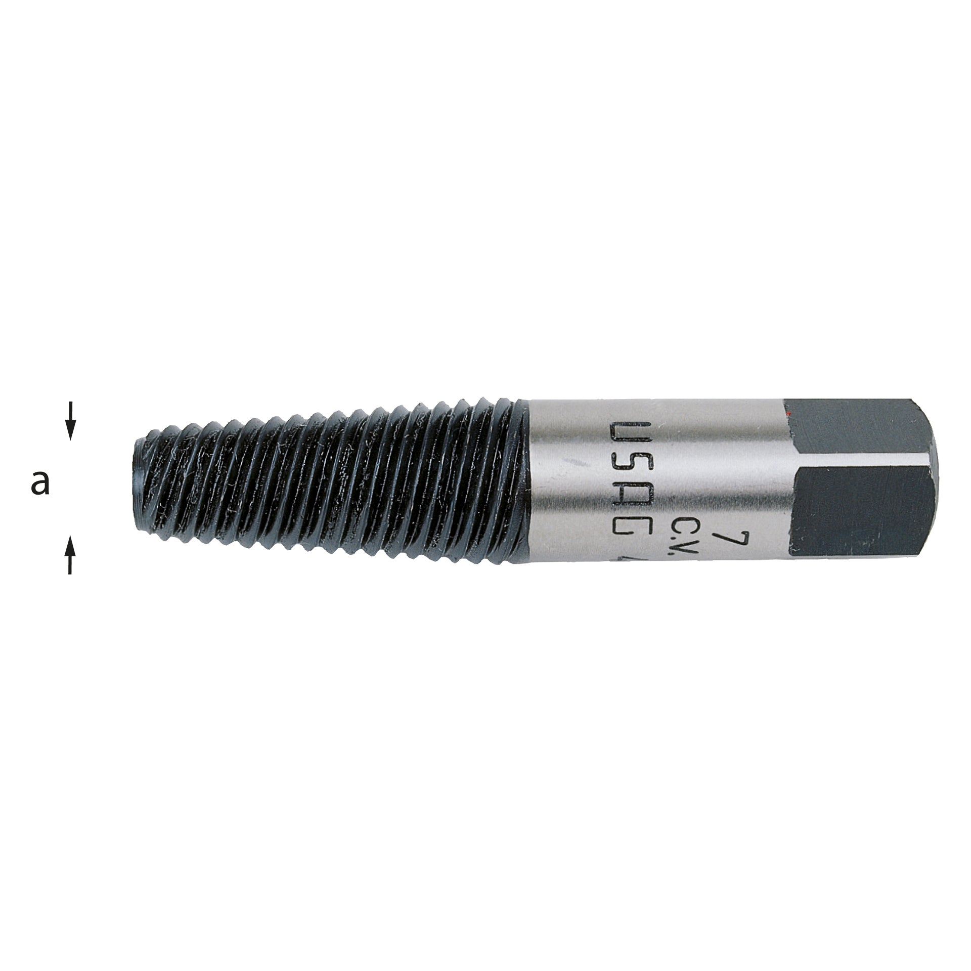 Conical extractors for broken bolts and stud bolts 2° 6÷7 Ø 4,5 mm - Usag 458