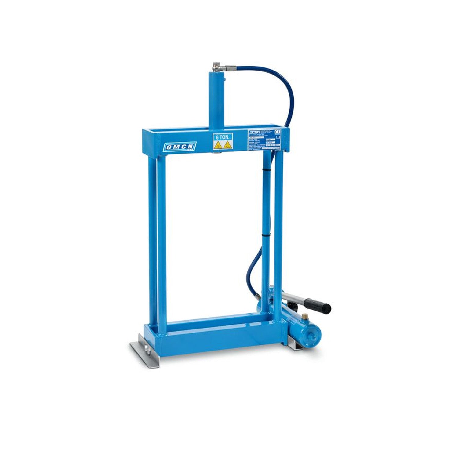 Hydraulic bench press with 1-speed hand pump capacity 6t OMCN 152