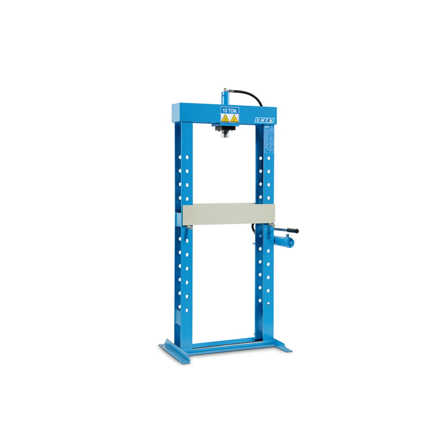 Hydraulic press with 1-speed hand pump capacity 10 ton - OMCN 154/E