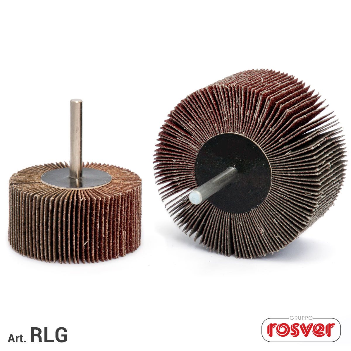 Ruote lamellari con gambo - Rosver - RLG D.20x5x6 - Conf.25pz