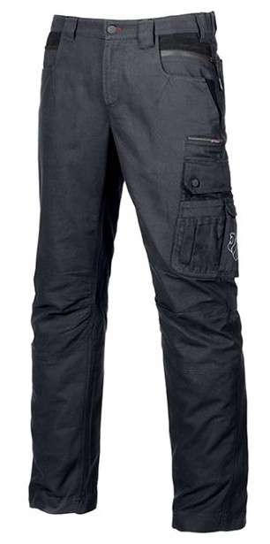 Work Pants equipped with 2 large front pockets, Westlake Blu color - U-Power Urban