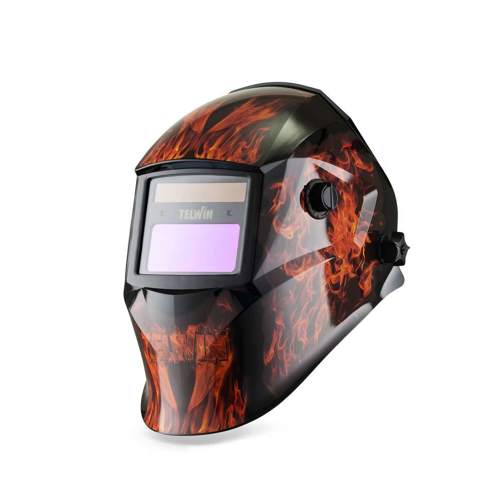 Automatic welding mask STREAM FLAME - Telwin - 804235