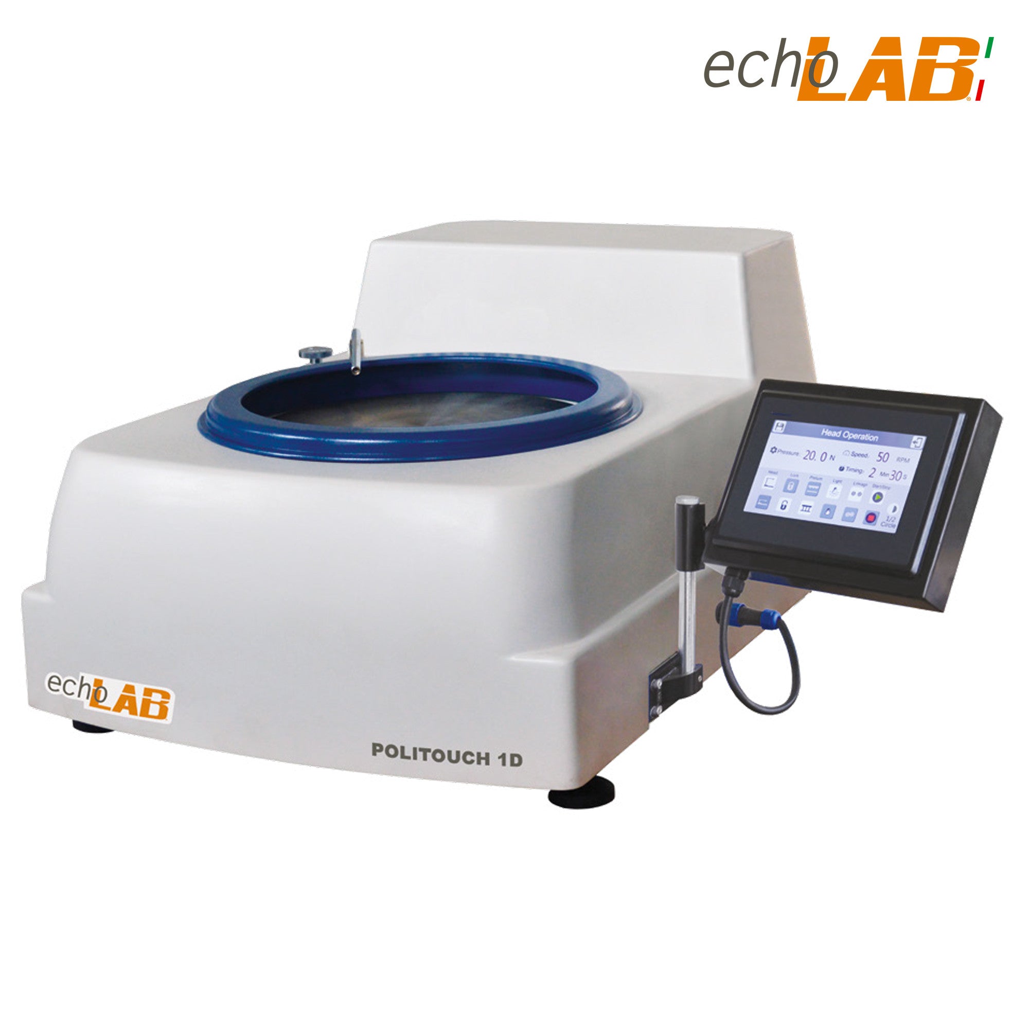 Manual, digital grinding/polishing machine with abrasive paper 1pcs  250-300mm - echoLAB