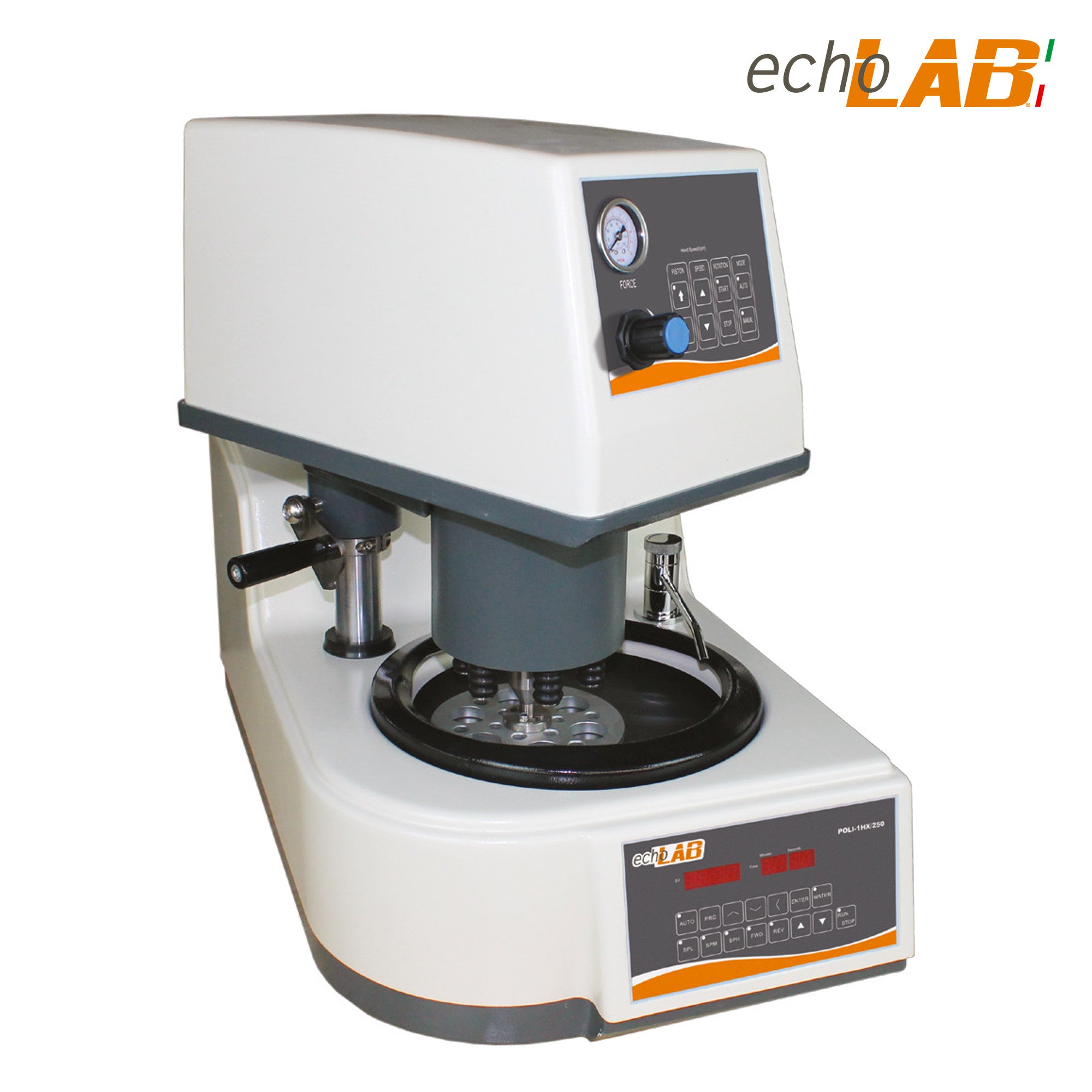 Automatic grinding/polishing machine double and single platen  250mm - POLI-HX - echoLAB