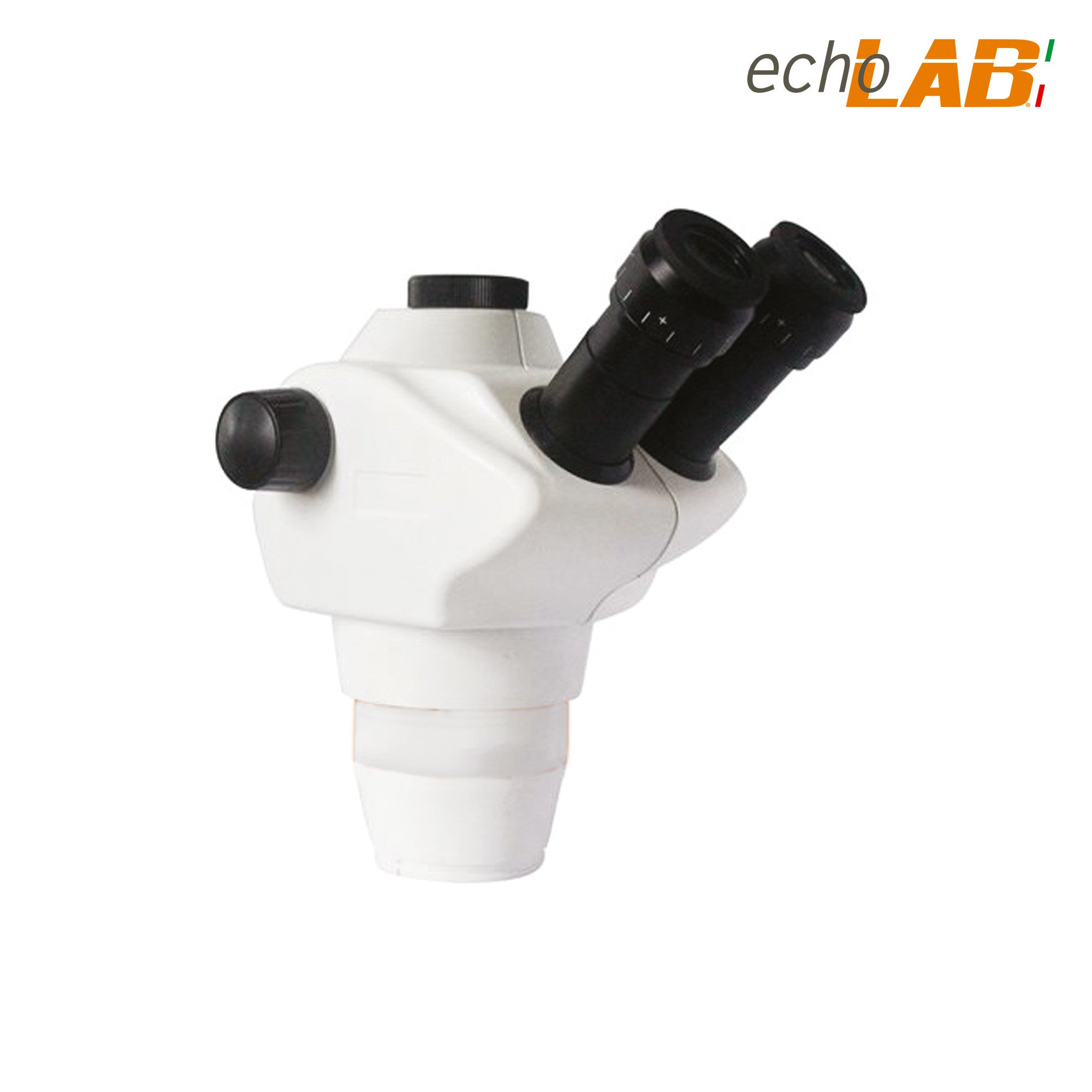 Continuous Zoom Stereo Microscope Head Trinocular and Binocular, eyepice H WF 10x (22mm) - echoLAB