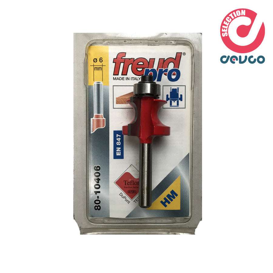 Cutter 2 cutting edges for wood diameter 6  Freud - 80-10406