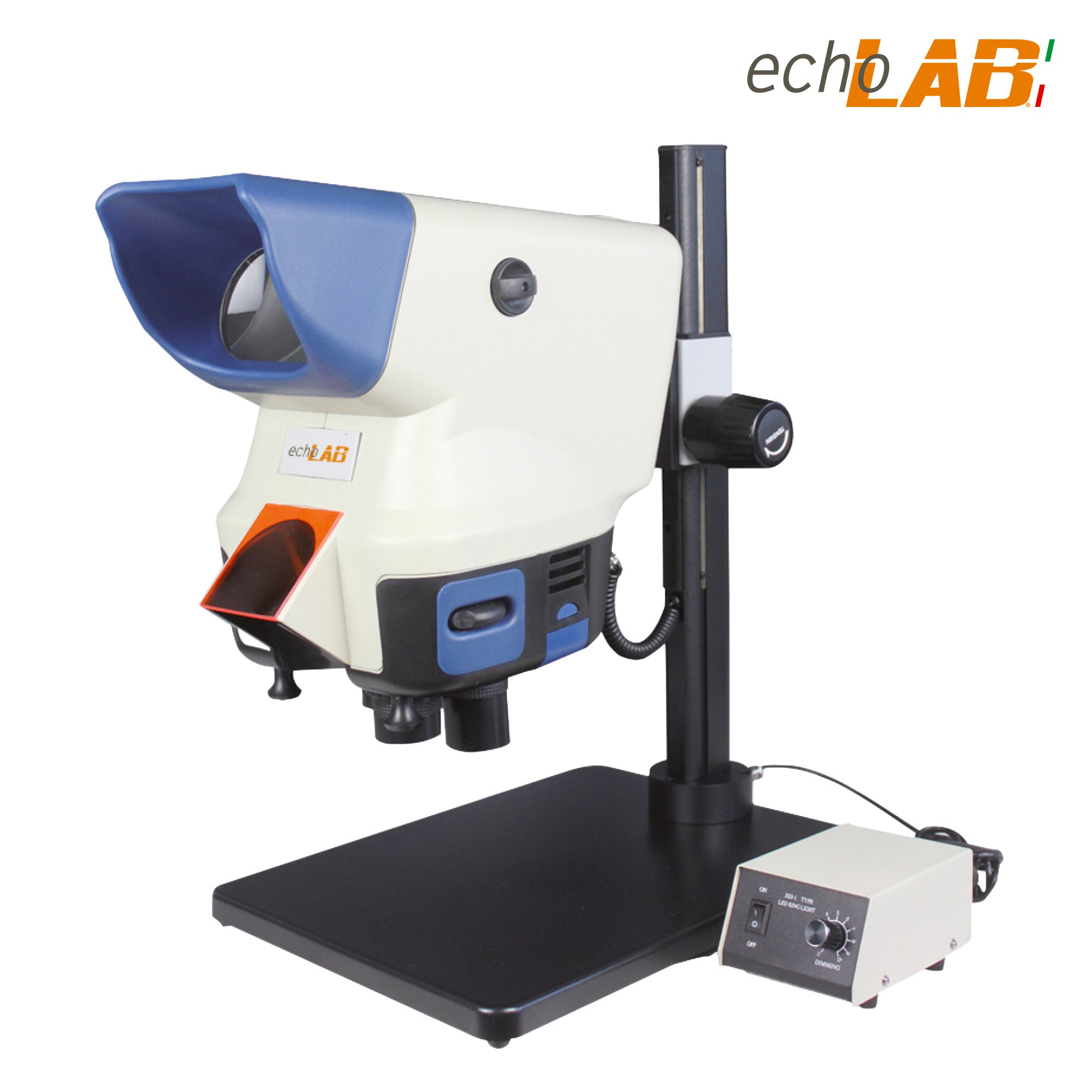 Square Base Wide-Field Microscope magnification 20x-40x-60x - SM 700 - echoLAB