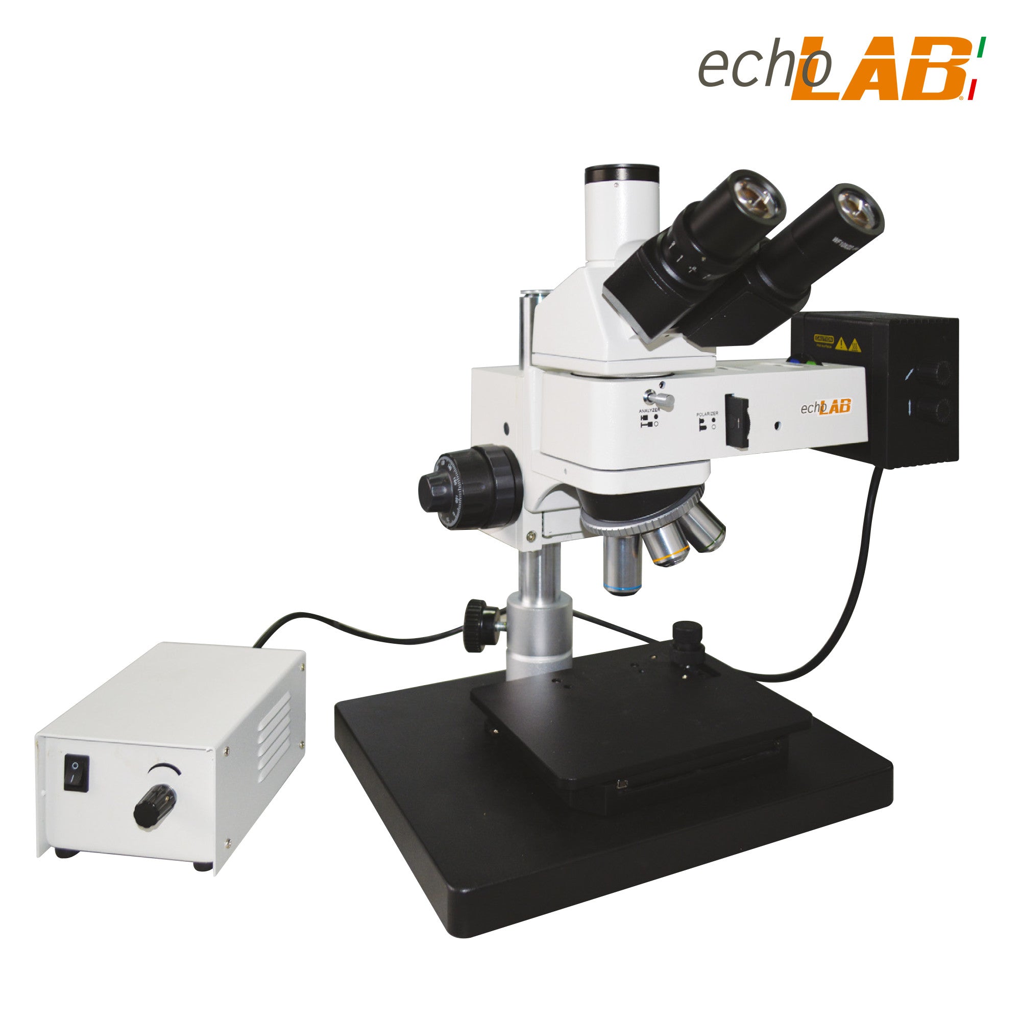 Upright material science microscopes mechanical stage 185x140 - UM 400I - echoLAB
