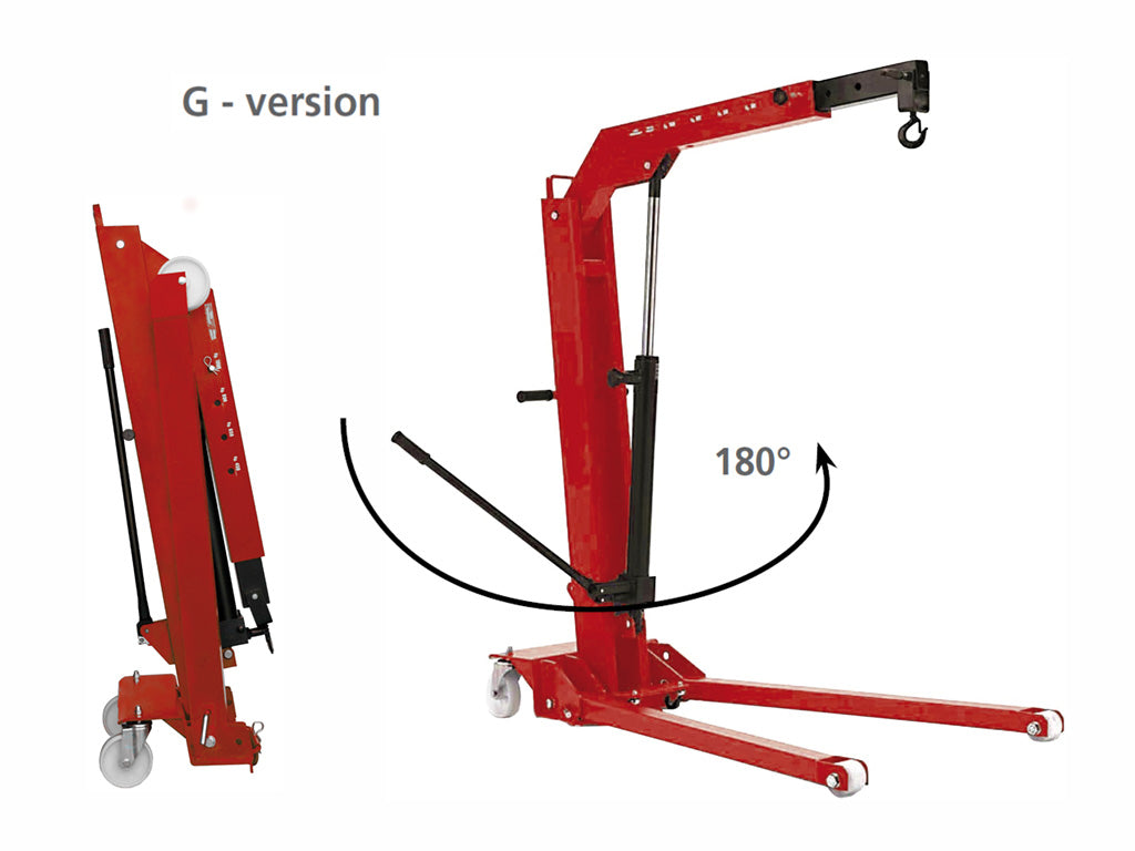 OMA Hydraulic folding crane 1000 KG - A574