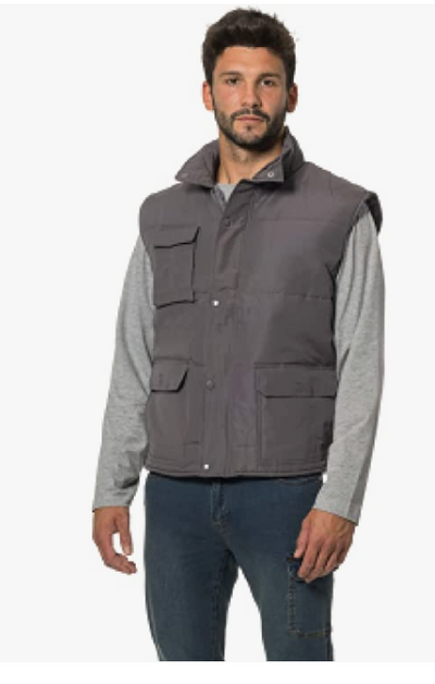 Multi-pocket vest 190gr. Gray color SAHARA4 TG.M - Logica